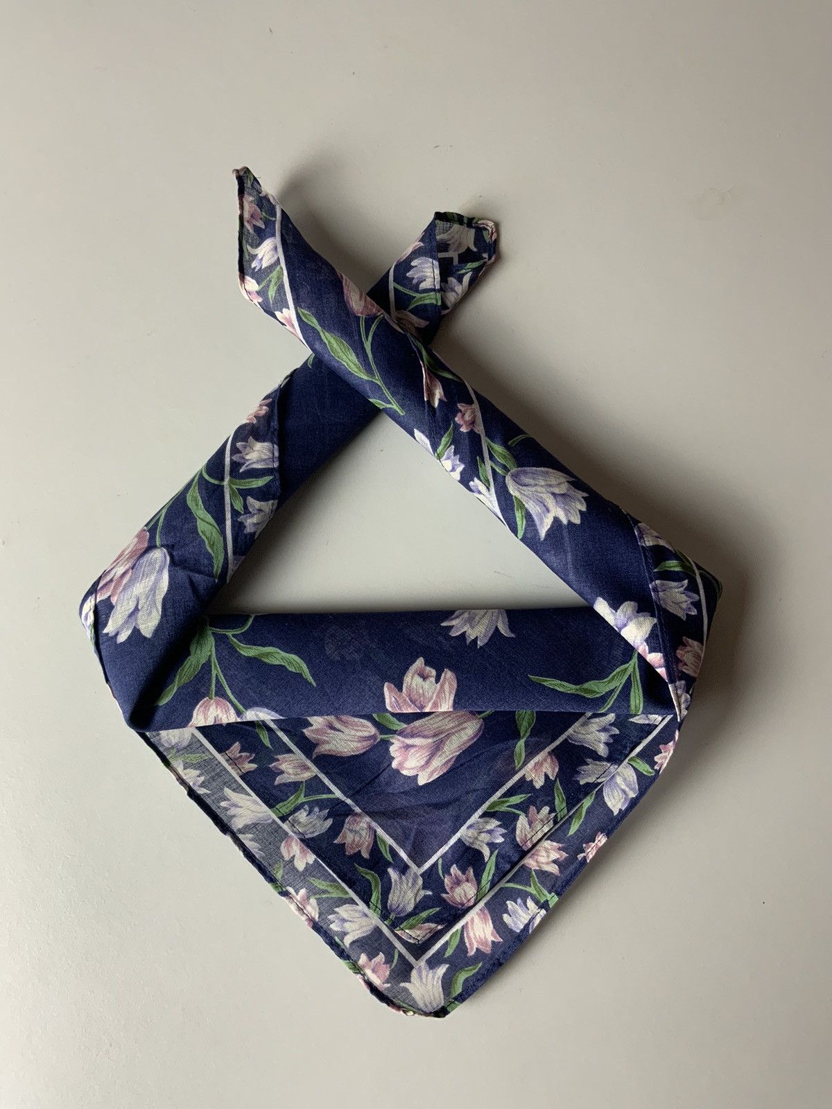 Lancel Lancel Flower Art Handkerchief Size ONE SIZE - 2 Thumbnail