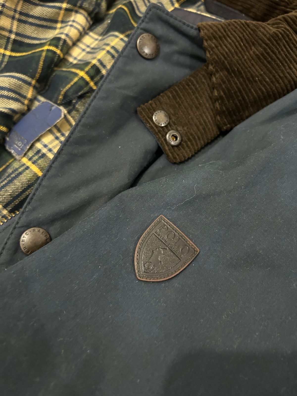 Polo Ralph Lauren Oilcloth Car Coat Size US M / EU 48-50 / 2 - 2 Thumbnail