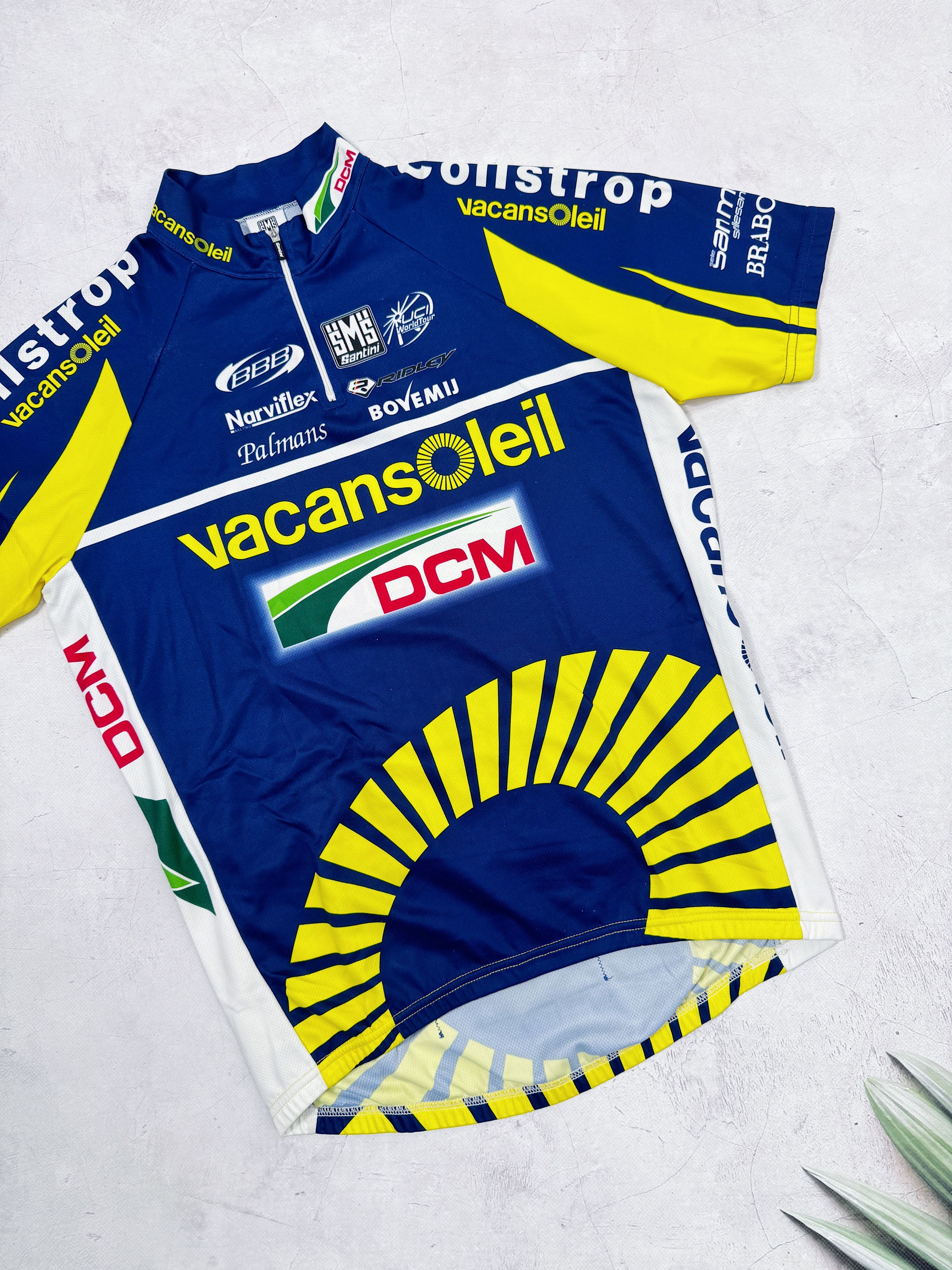 Sports Specialties Santini Cycling Jersey VacansOleil DCM Uci Pro Tour Size US M / EU 48-50 / 2 - 4 Thumbnail