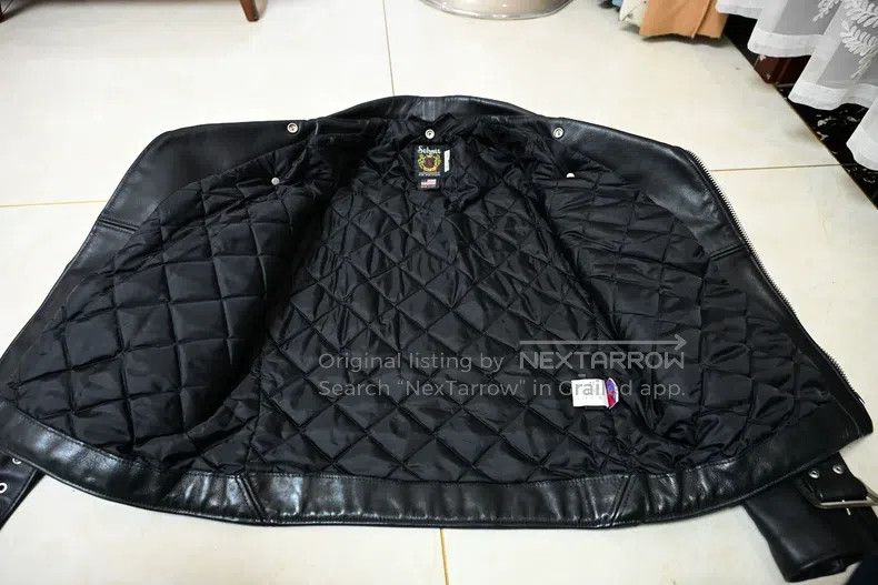 Schott Schott 613 leather jacket Japanese edition Size US L / EU 52-54 / 3 - 6 Thumbnail