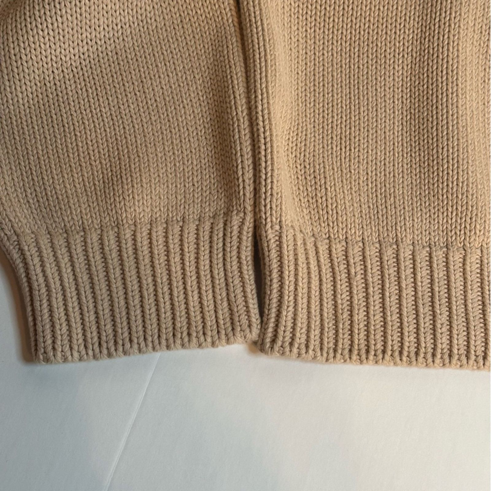 Balenciaga '21 Embroidered BB Crest Beige Cotton Jumper size Unifit M Size US M / EU 48-50 / 2 - 5 Thumbnail