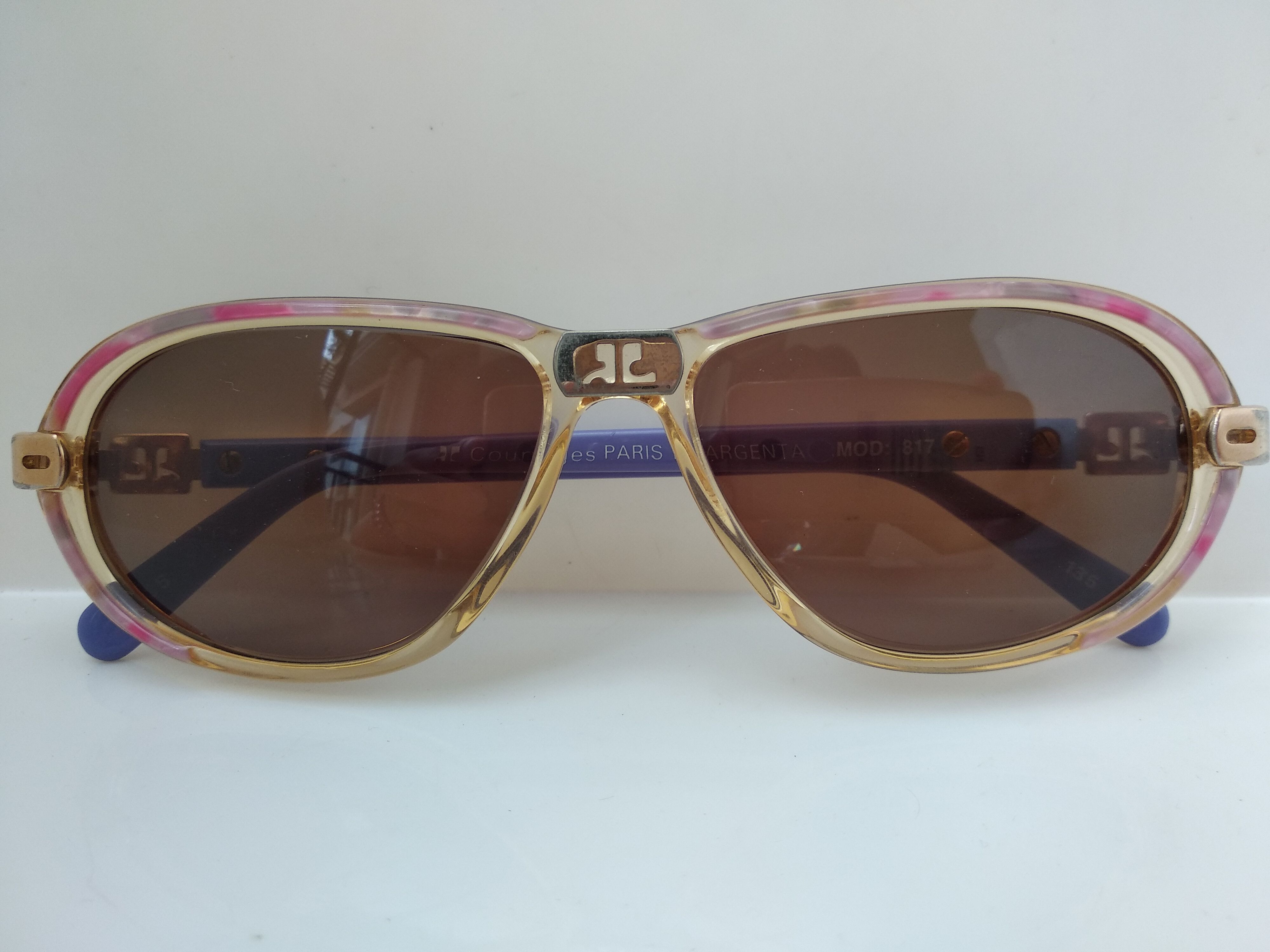 Courreges Vintage 70s Courreges by Argenta 817 Woman Sunglasses France Size ONE SIZE - 8 Thumbnail