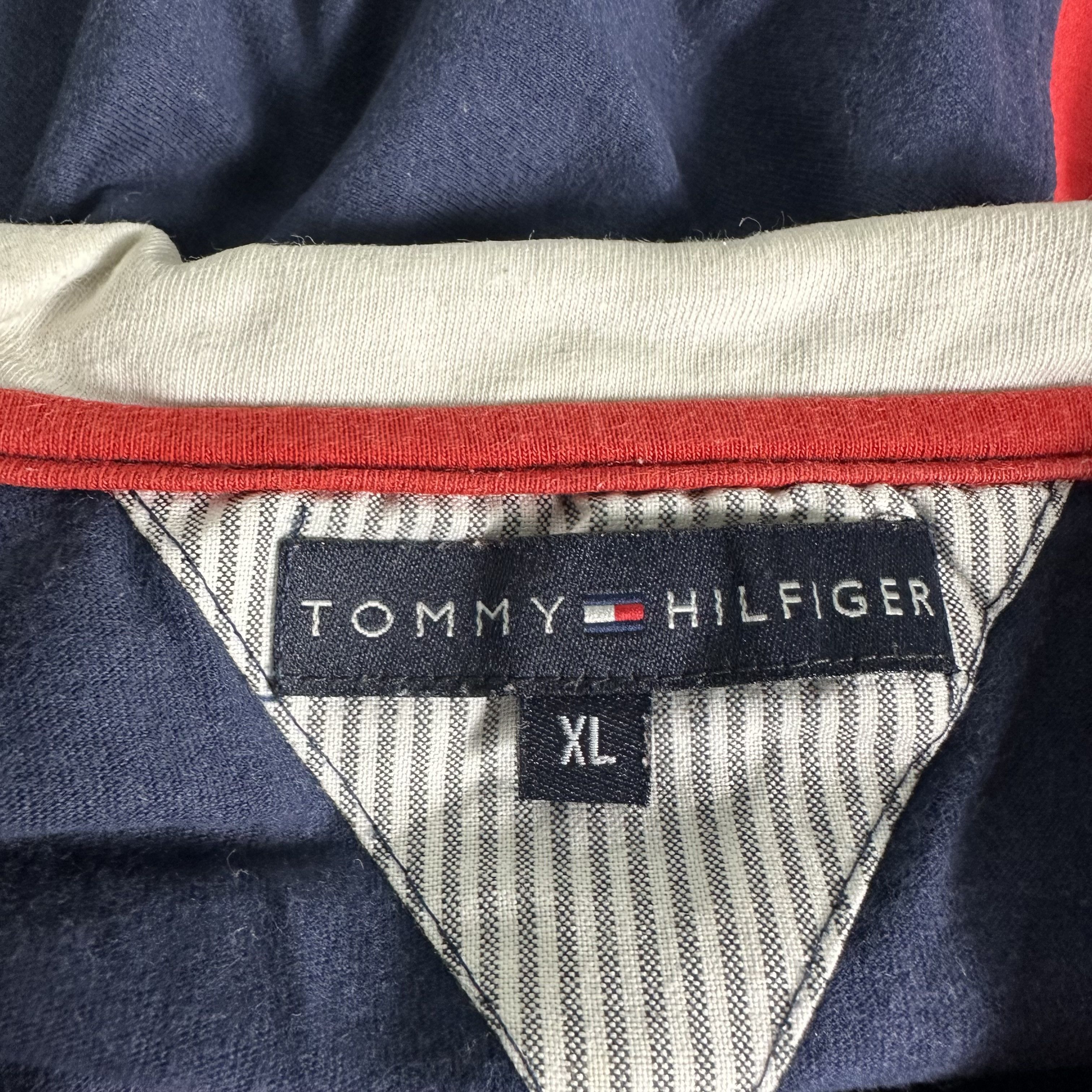 Tommy Hilfiger 🔥RARE🔥Vintage Tommy Hilfiger Flag Spell Out Polo Shirt Size US XL / EU 56 / 4 - 4 Thumbnail