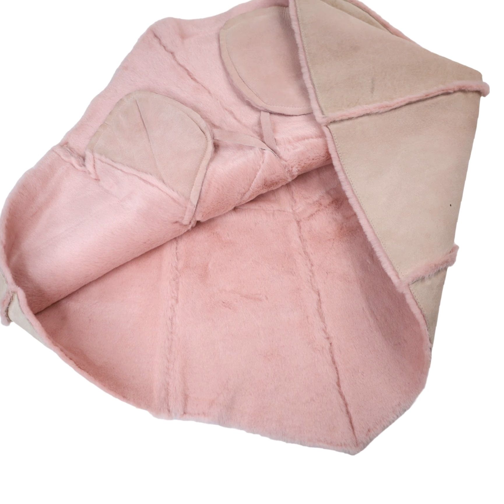 Ugg UGG Leather Sherling Lined Skirt Pink Womens Small / Medium Size 28" / US 6 / IT 42 - 4 Thumbnail