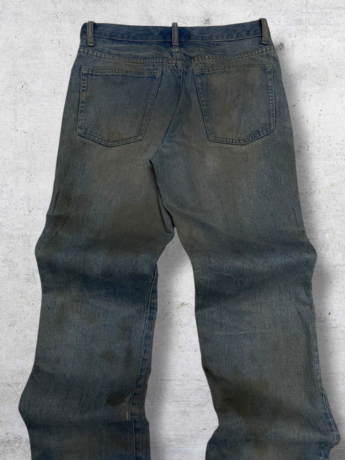 Hysteric Glamour RARE VINTAGE POINT OPERATION JAPAN DESIGNER MUDWASH STYLE Size US 29 - 12 Thumbnail