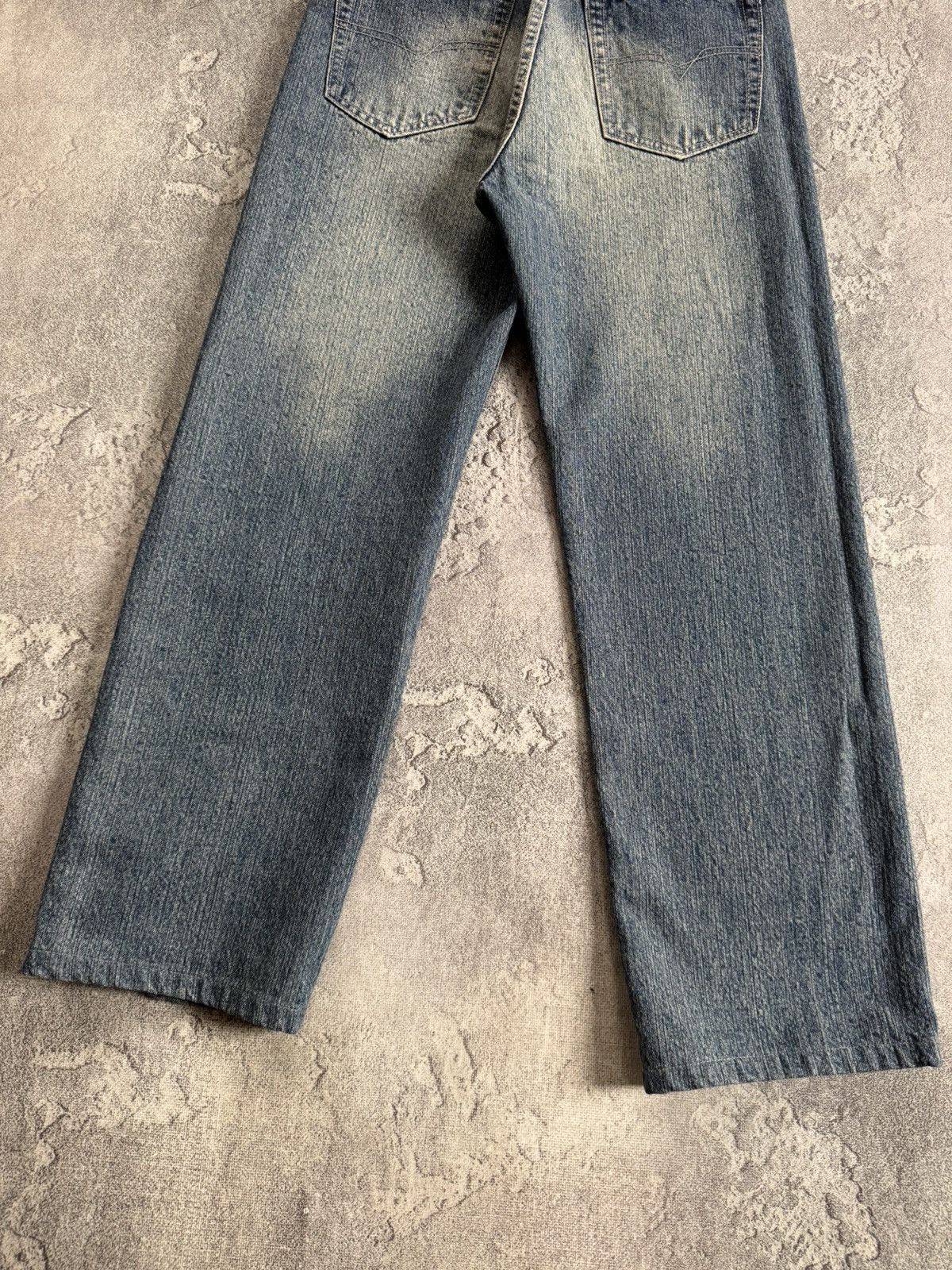 Diesel Diesel 32 vintage denim y2k pants jeans trousers avantgarde Size US 32 / EU 48 - 6 Thumbnail