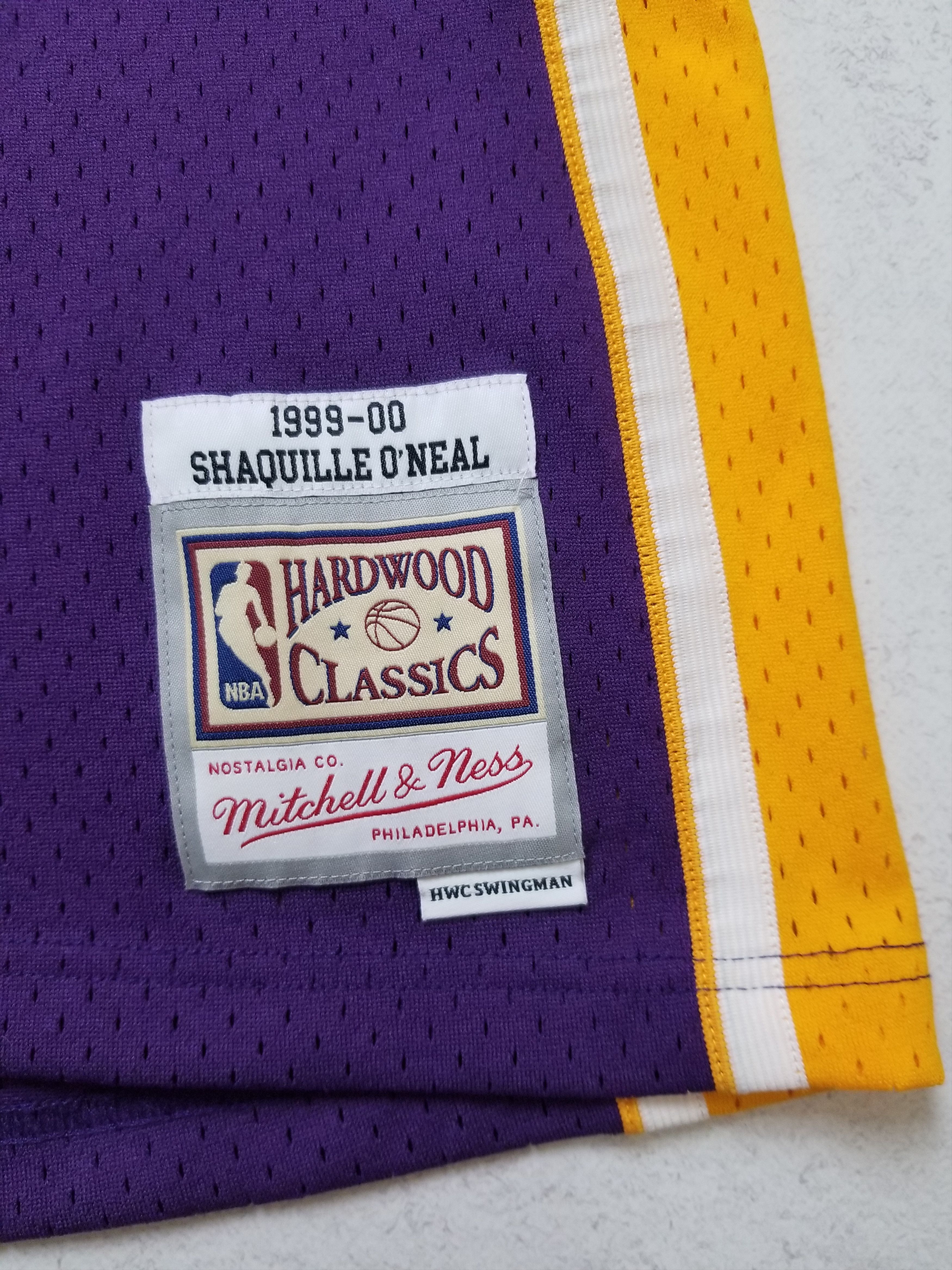 Mitchell & Ness Mitchell & Ness Los Angeles Lakers O'Neal 34 NBA Jersey Size US XL / EU 56 / 4 - 13 Thumbnail