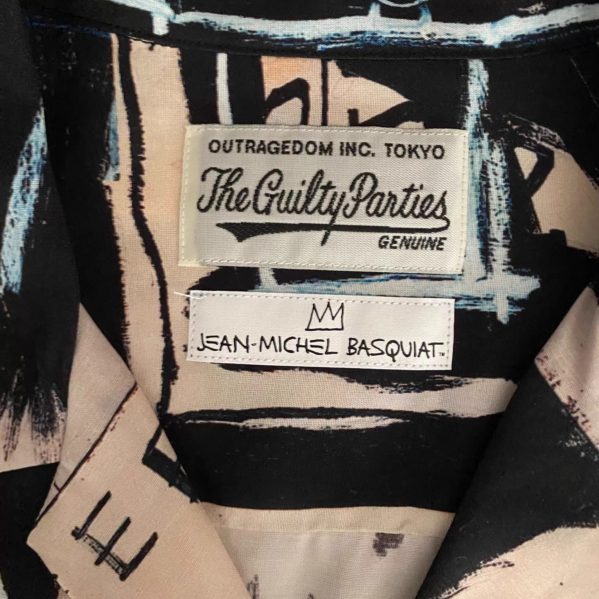 Wacko Maria Wacko Maria x Basquiat Long Sleeve Hawaiian Shirt XL Size US XL / EU 56 / 4 - 5 Thumbnail