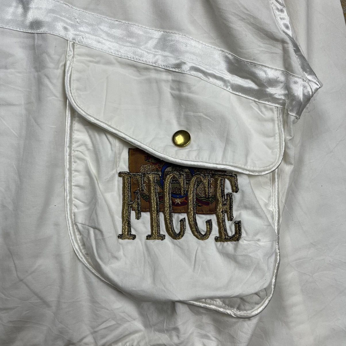Yoshiyuki Konishi Vintage 90s Ficce yoshiyuki konishi embroidery bomber jacket Size US M / EU 48-50 / 2 - 4 Thumbnail