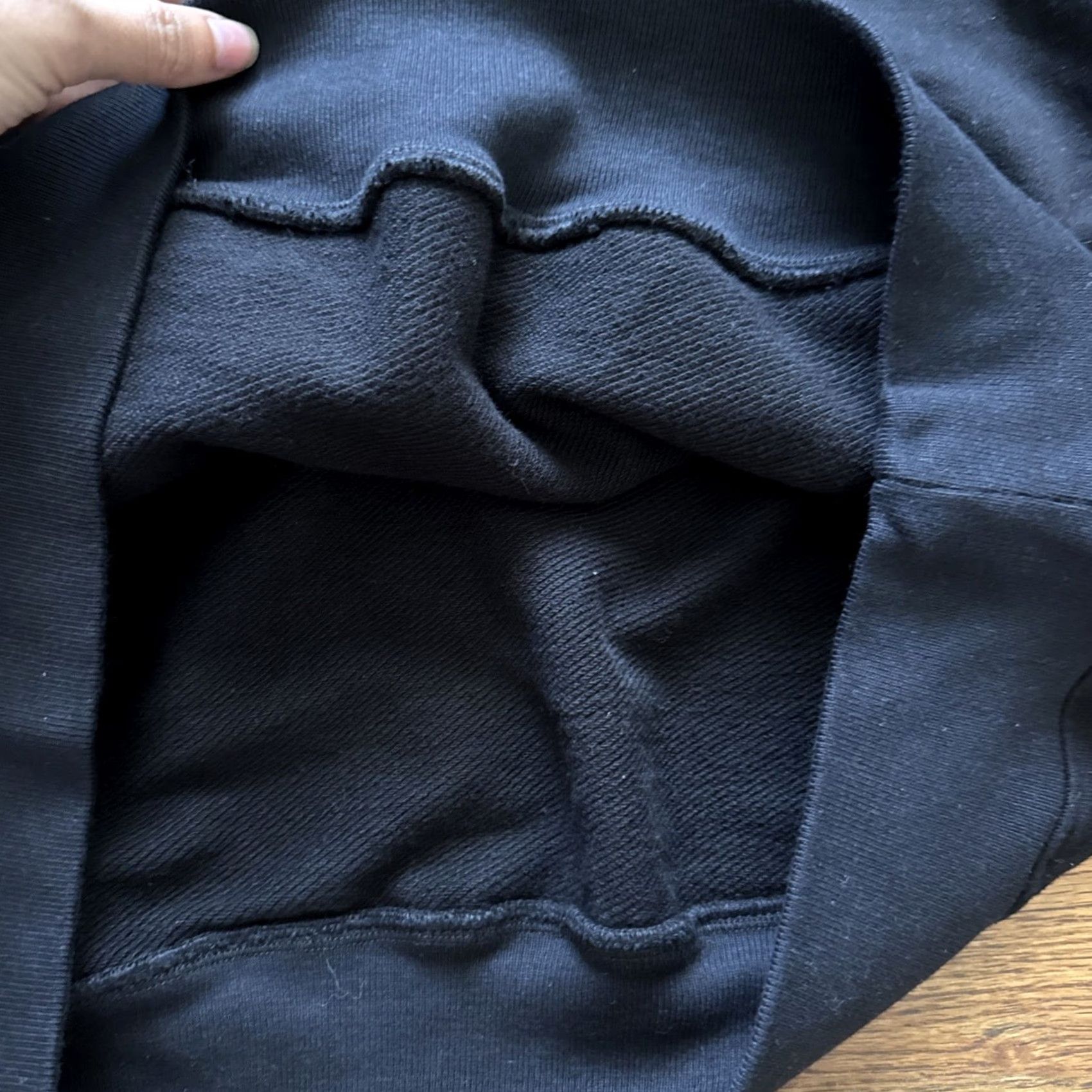 Logo 7 Eliantte Hoodie Crew Neck Logo Print Size L Men Black Size US L / EU 52-54 / 3 - 3 Thumbnail