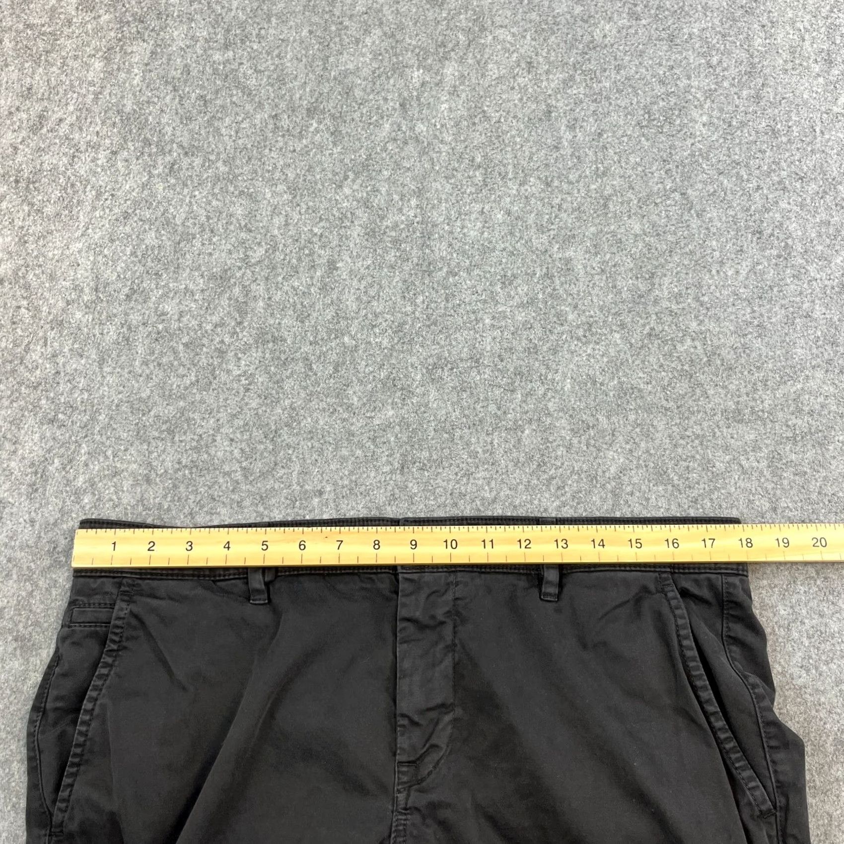 Hugo Boss Hugo Boss Mens Chino Trousers Pants Slim Tapered Fit 36 32 Black Stretch Preppy Chino Trousers Slim Tapered Mens Black 36 32 Size US 36 / EU 52 - 6 Thumbnail