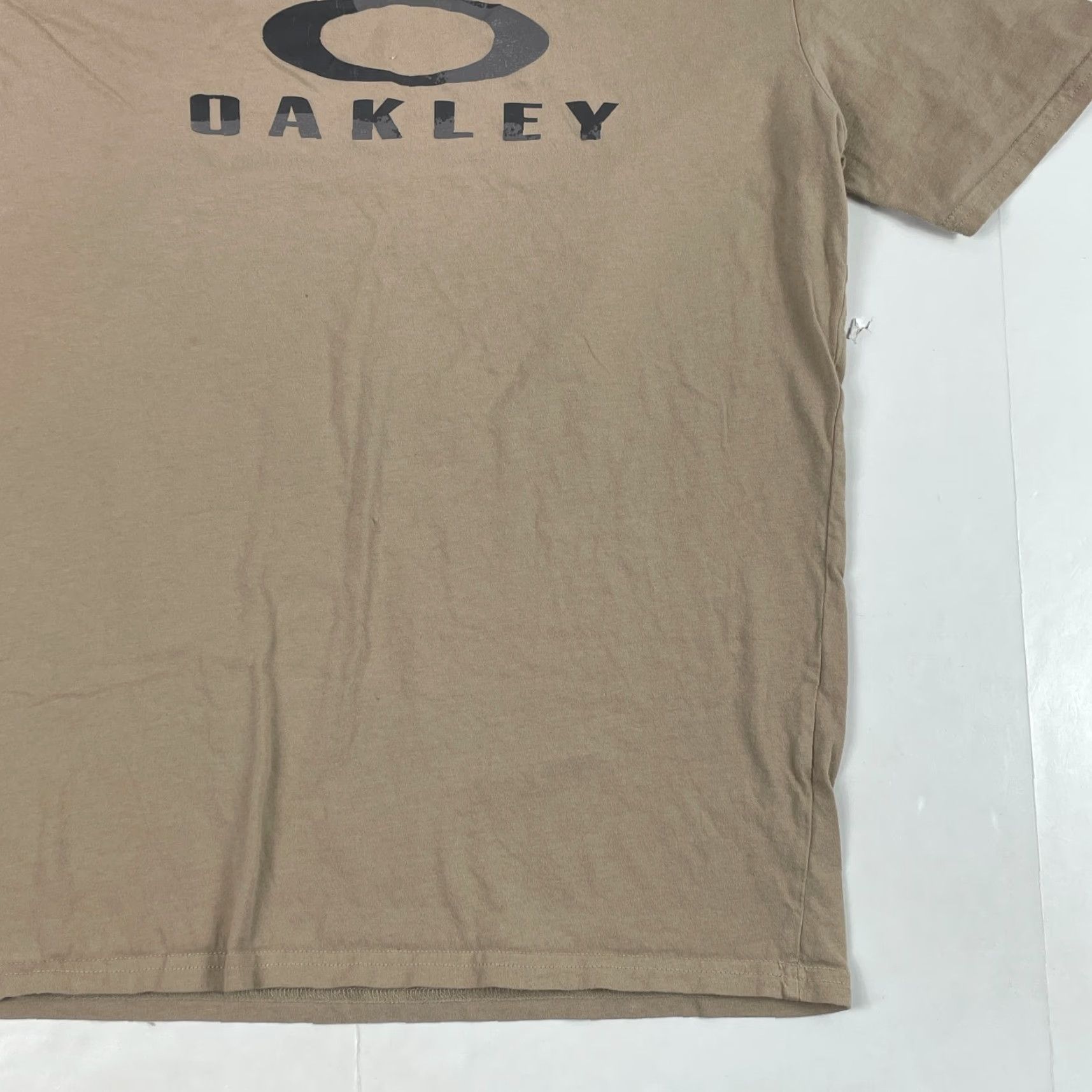 Oakley Oakley Shirt Men Large Beige Short Sleeve Skater Logo T-Shirt Size US L / EU 52-54 / 3 - 4 Thumbnail