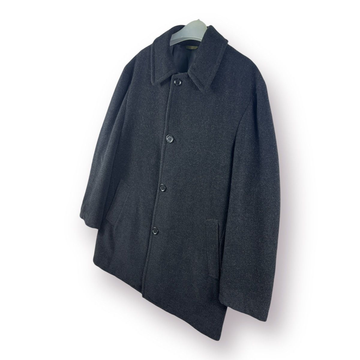 Japanese Brand 🔥 D'Urban Japan wool Over coat - M Size US M / EU 48-50 / 2 - 2 Thumbnail