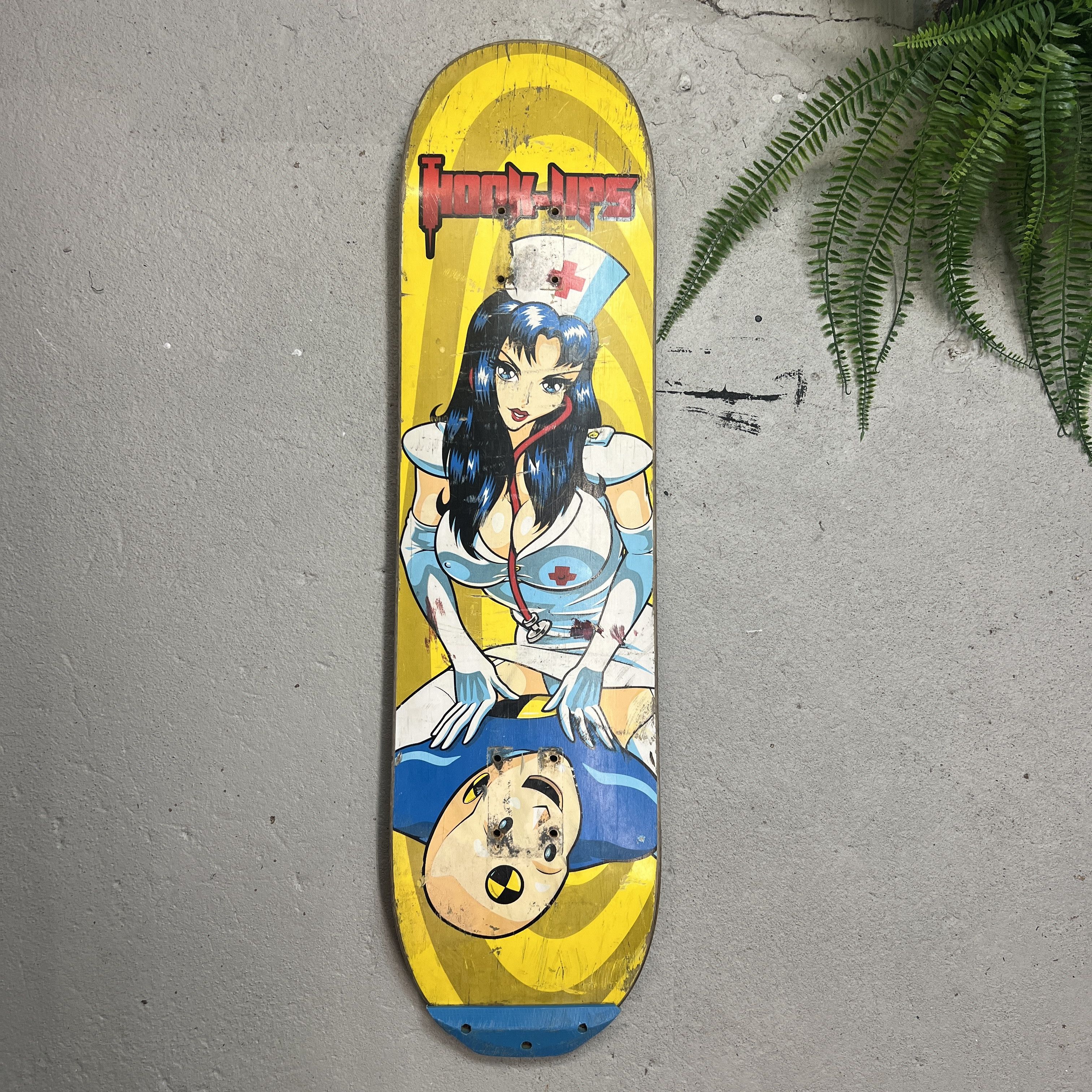 Hook-Ups Hook-Ups 1990s Nurse with Dummy Skateboard Size ONE SIZE - 1 Thumbnail