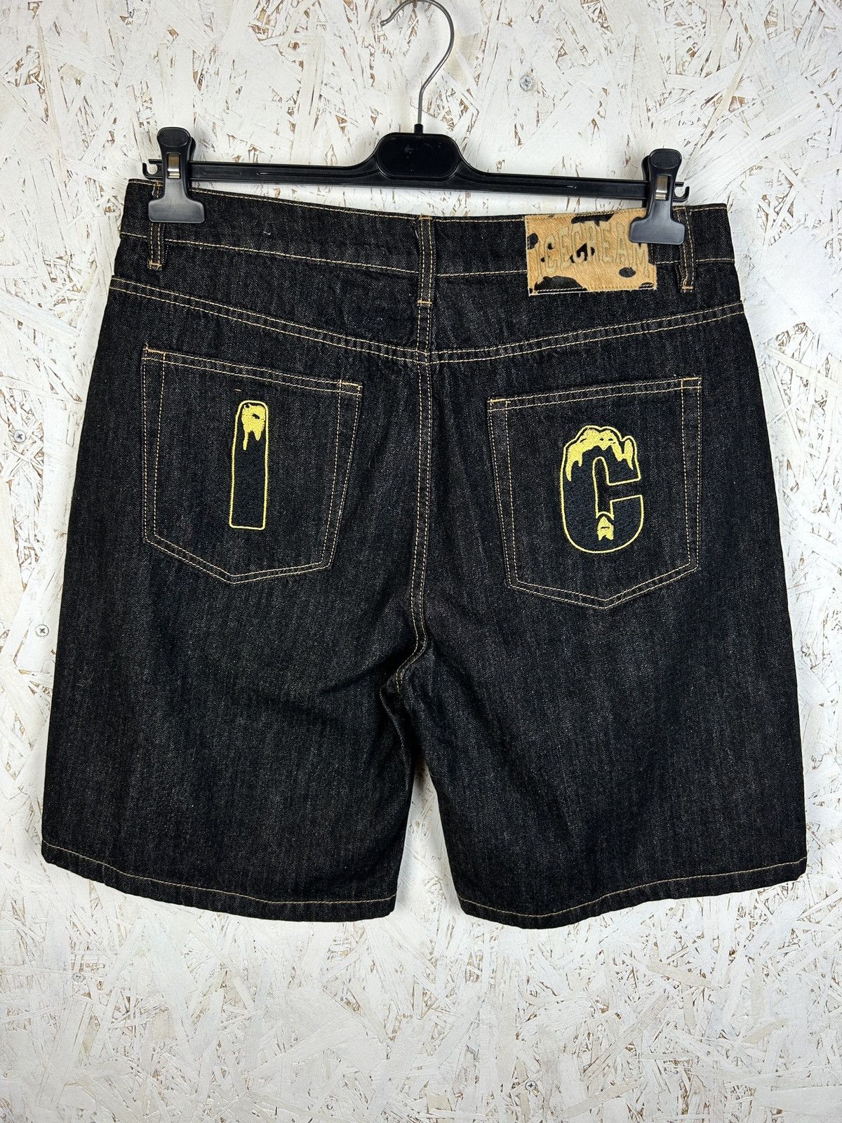 Billionaire Boys Club Ice Cream By Billionaire Boys Club Running Dog Denim Shorts Size US 34 / EU 50 - 6 Thumbnail