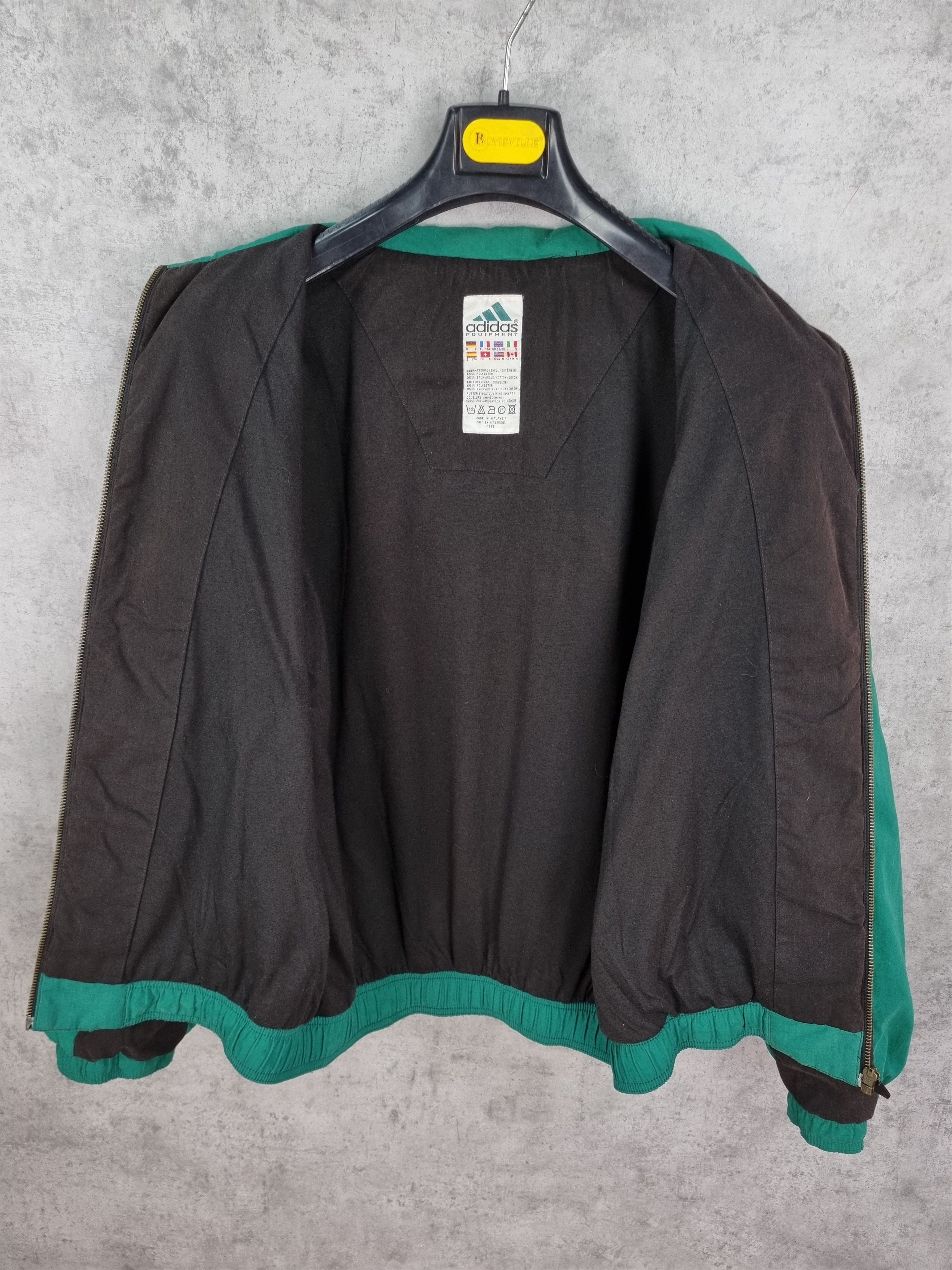 Adidas 90s Adidas Equipment Vintage Big Logo Track Top Size US M / EU 48-50 / 2 - 5 Thumbnail