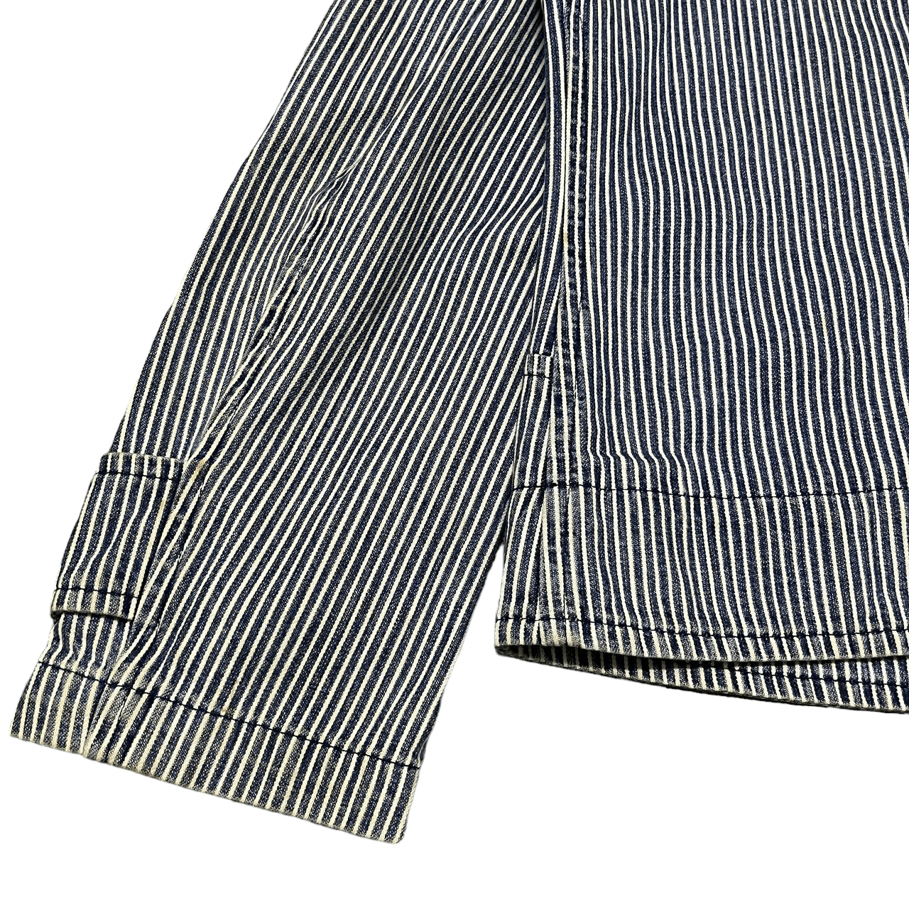 Japanese Brand Vintage A/T Atsuro Tayama Hickory Coat Jacket Unisex Size US S / EU 44-46 / 1 - 16 Thumbnail