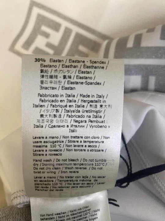 Fendi Fendi FF Logo White High. Size 37" - 6 Thumbnail