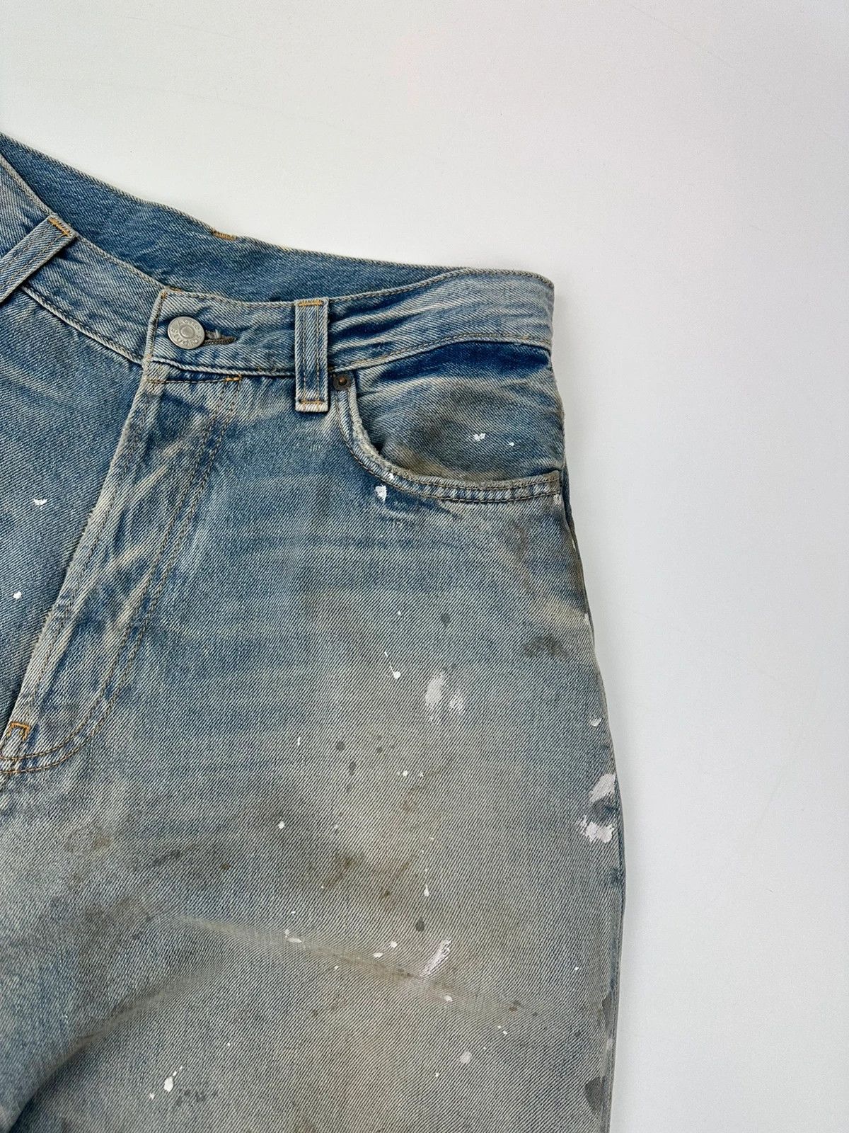 Acne Studios Acne Studio Traflgar Paint Stains Baggy Jeans 2023FN Size 26" / US 2 / IT 38 - 3 Thumbnail