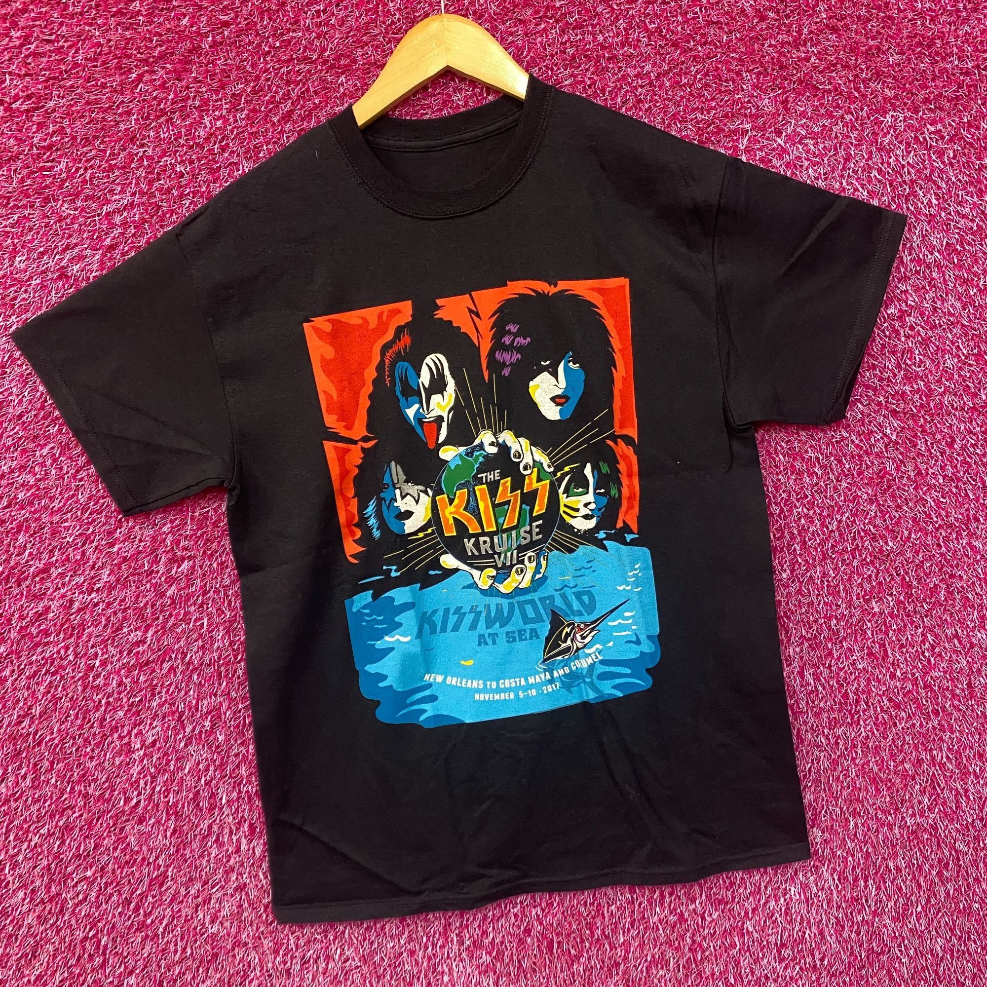 KISS Kiss Kruise VII World At Sea Rock T-Shirt Large Size US L / EU 52-54 / 3 - 3 Thumbnail