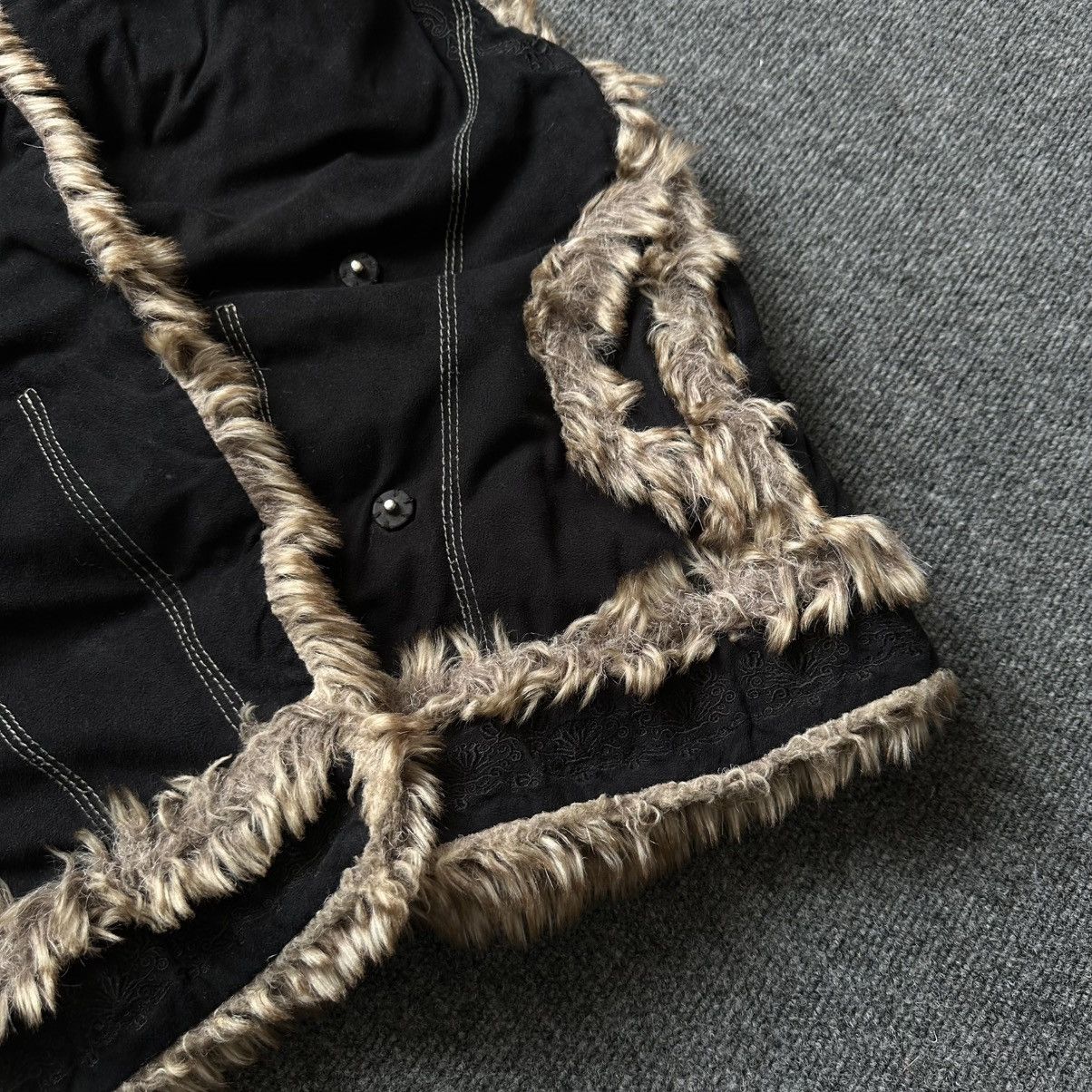 Comme des Garcons VTG Faux Fur Vest Desigual Size 40 Hype Trend Staff Pick 00 Size S / US 4 / IT 40 - 9 Thumbnail