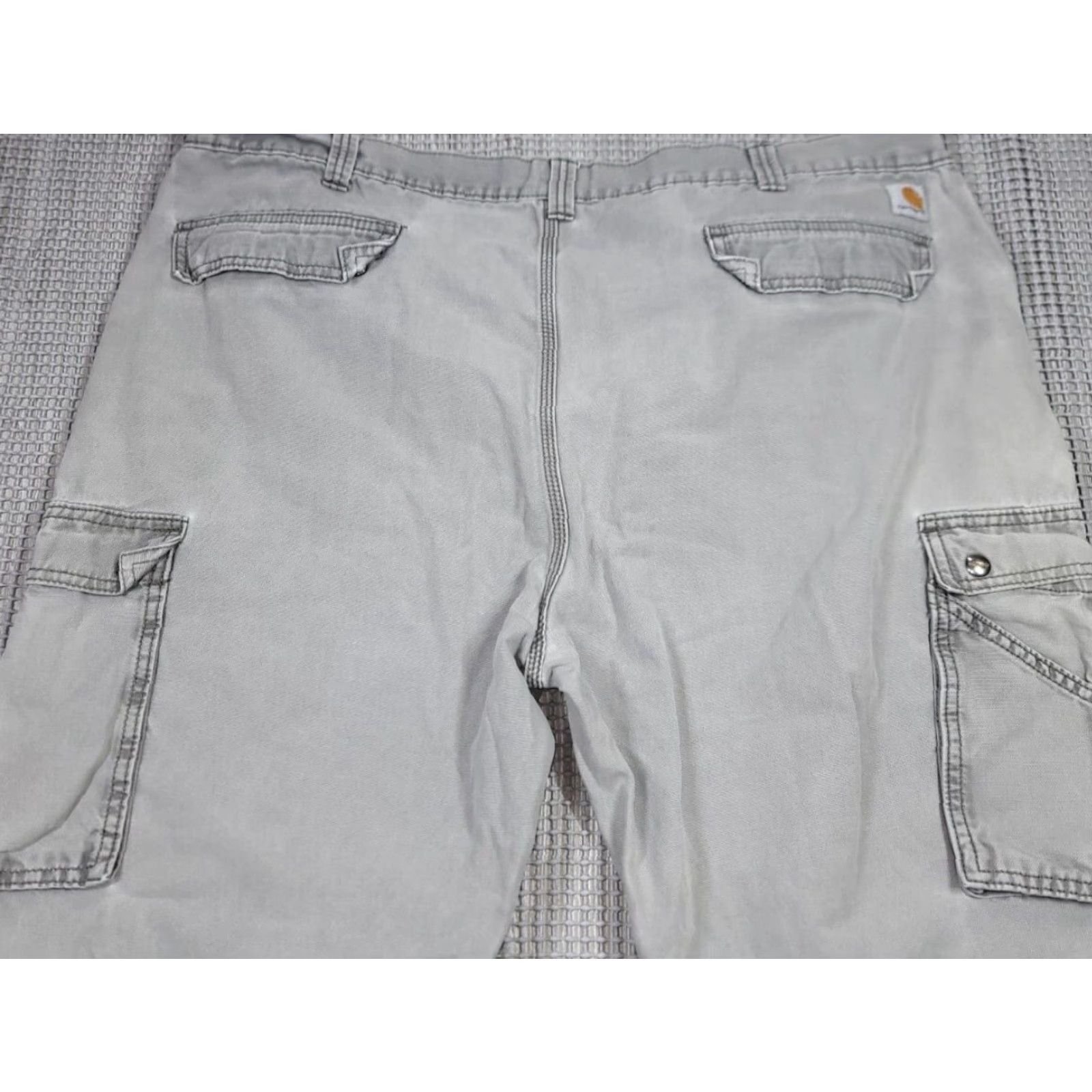 Carhartt Carhartt Relaxed Fit Gray Cargo Pants 44x29 Cargo Pants Mens Gray 90s Workwear Carhartt Cargo Pants Size US 44 / EU 60 - 5 Thumbnail