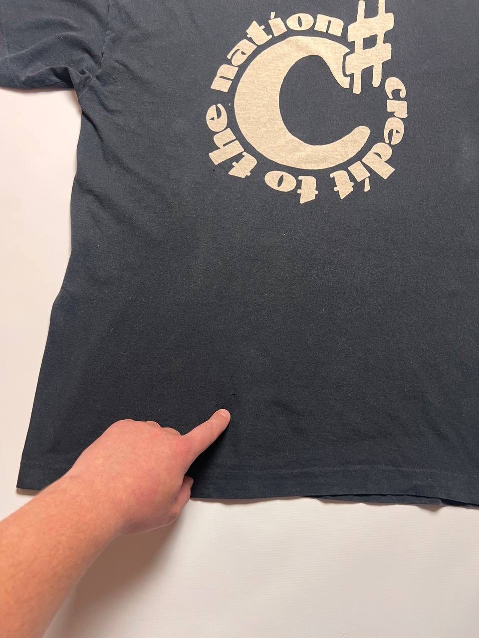 Band Tees × Rap Tees × Vintage 1993 CREDIT TO THE NATION HEAR NO BULLSHIT Size US XL / EU 56 / 4 - 14 Thumbnail