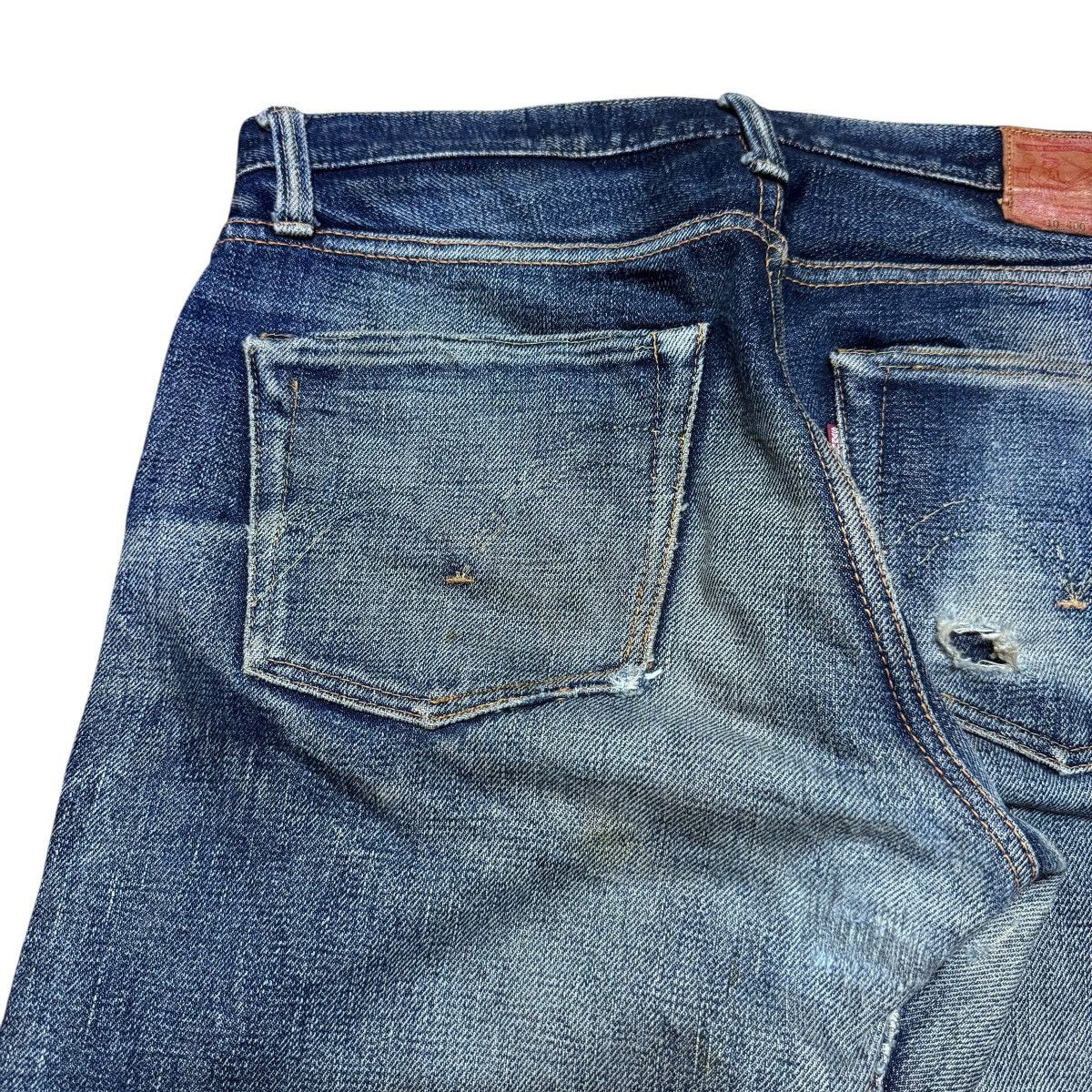 Samurai Jeans 21oz Samurai S510xx Denim Selvedge Jeans Natural Fade Size US 34 / EU 50 - 11 Thumbnail