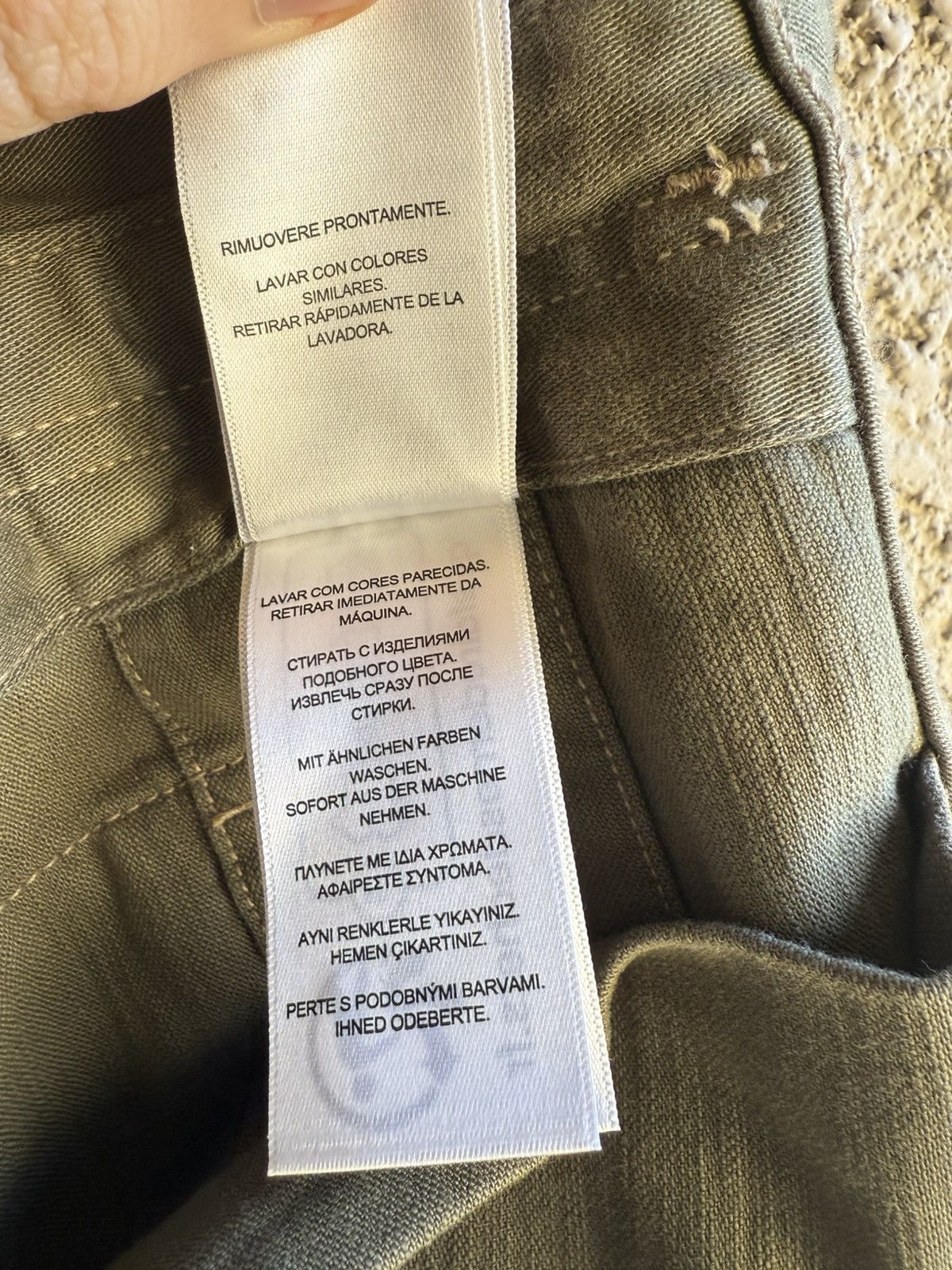 Polo Ralph Lauren 1940 military army hunting skeet cargo relaxed pants Size US 32 / EU 48 - 17 Thumbnail