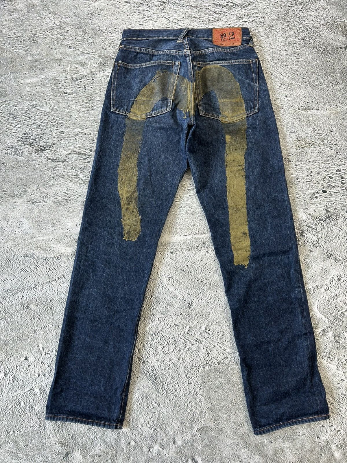 Evisu Evisu jeans daicock big logo gold selvedge denim Japan Size US 28 / EU 44 - 1 Thumbnail