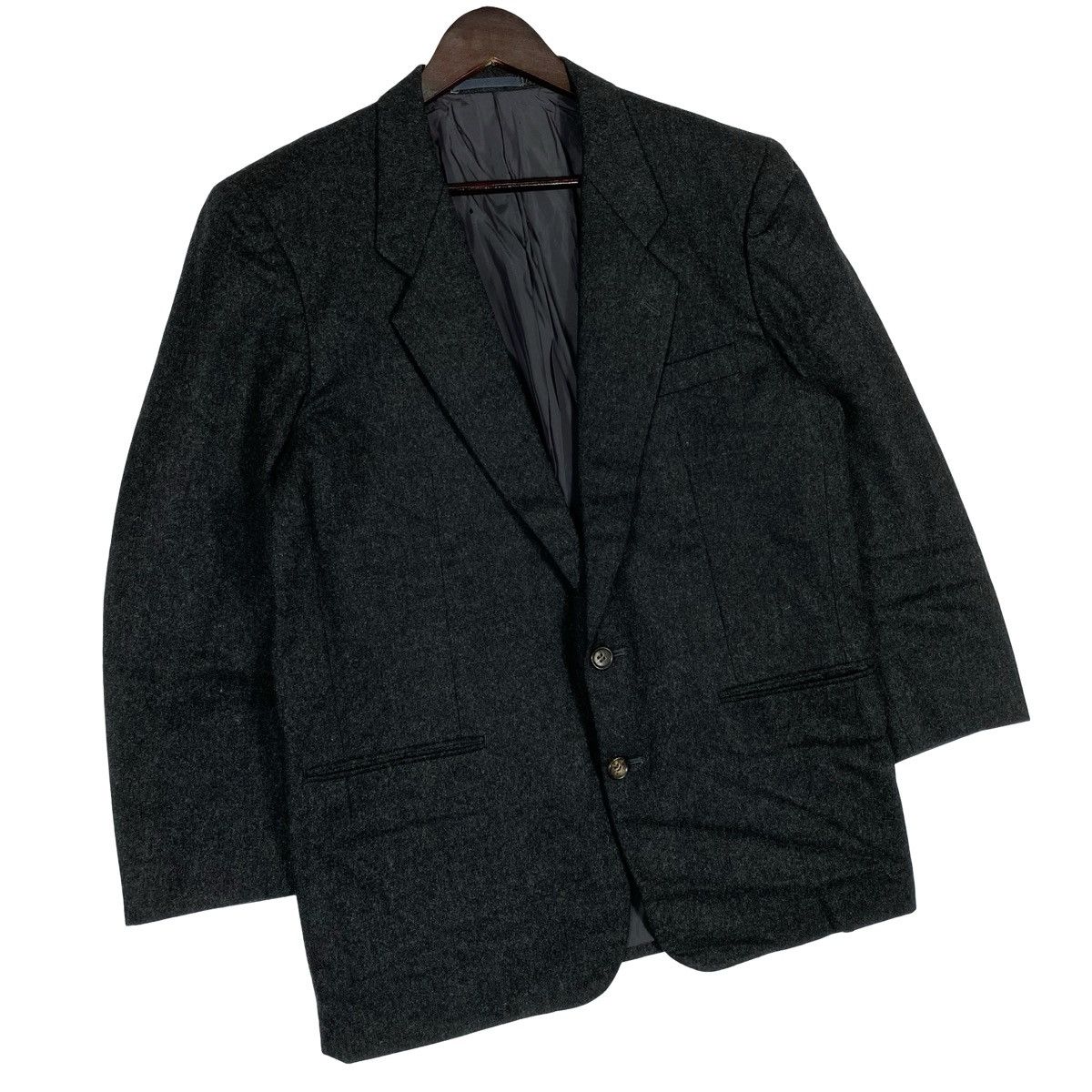 Comme des Garcons Homme Vintage COMME des GARÇONS HOMME Wool Blazer Jacket Size 46R - 5 Thumbnail