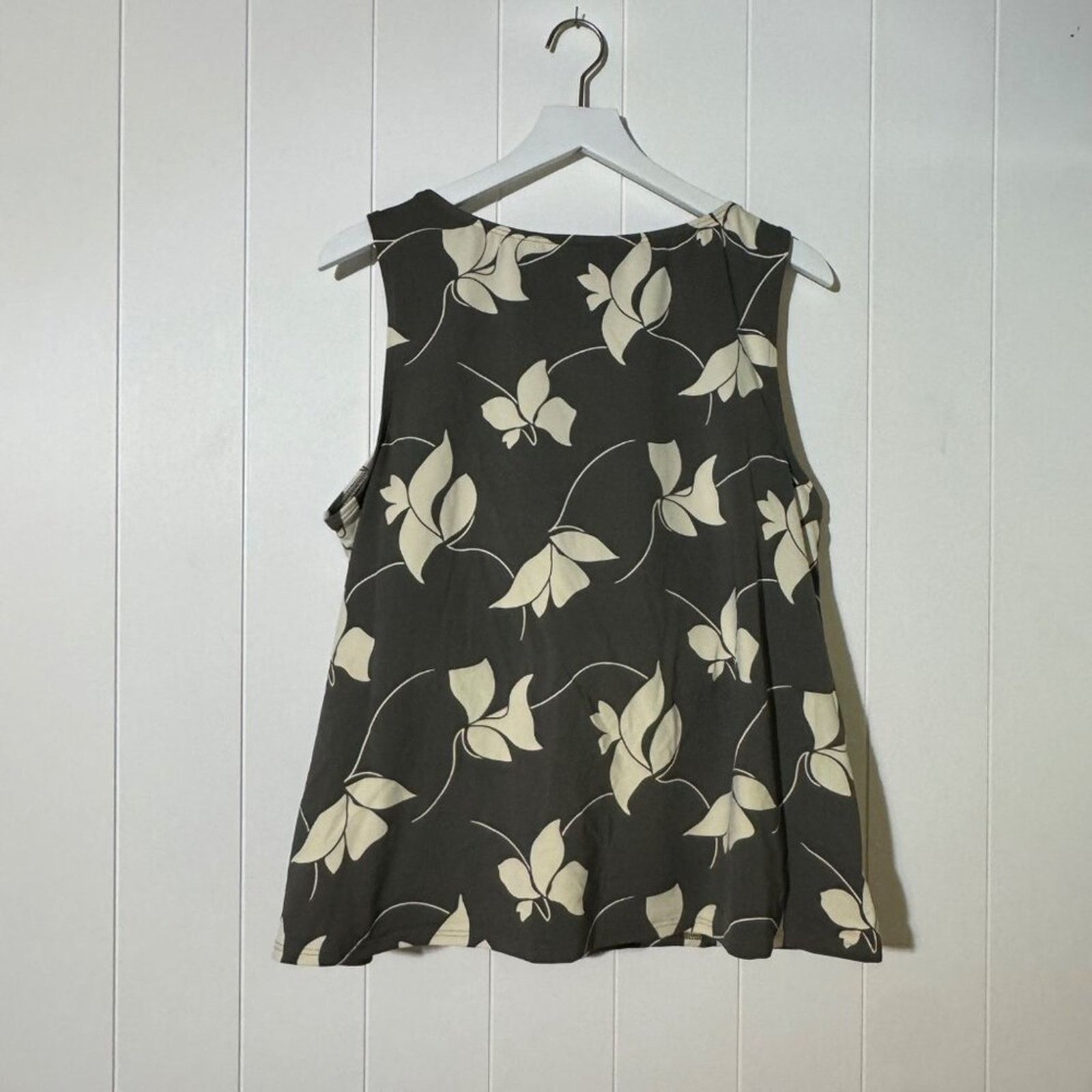 Lands' End Lands' End Tankini Floral Plus Size 20W Swimwear Size ONE SIZE - 3 Thumbnail
