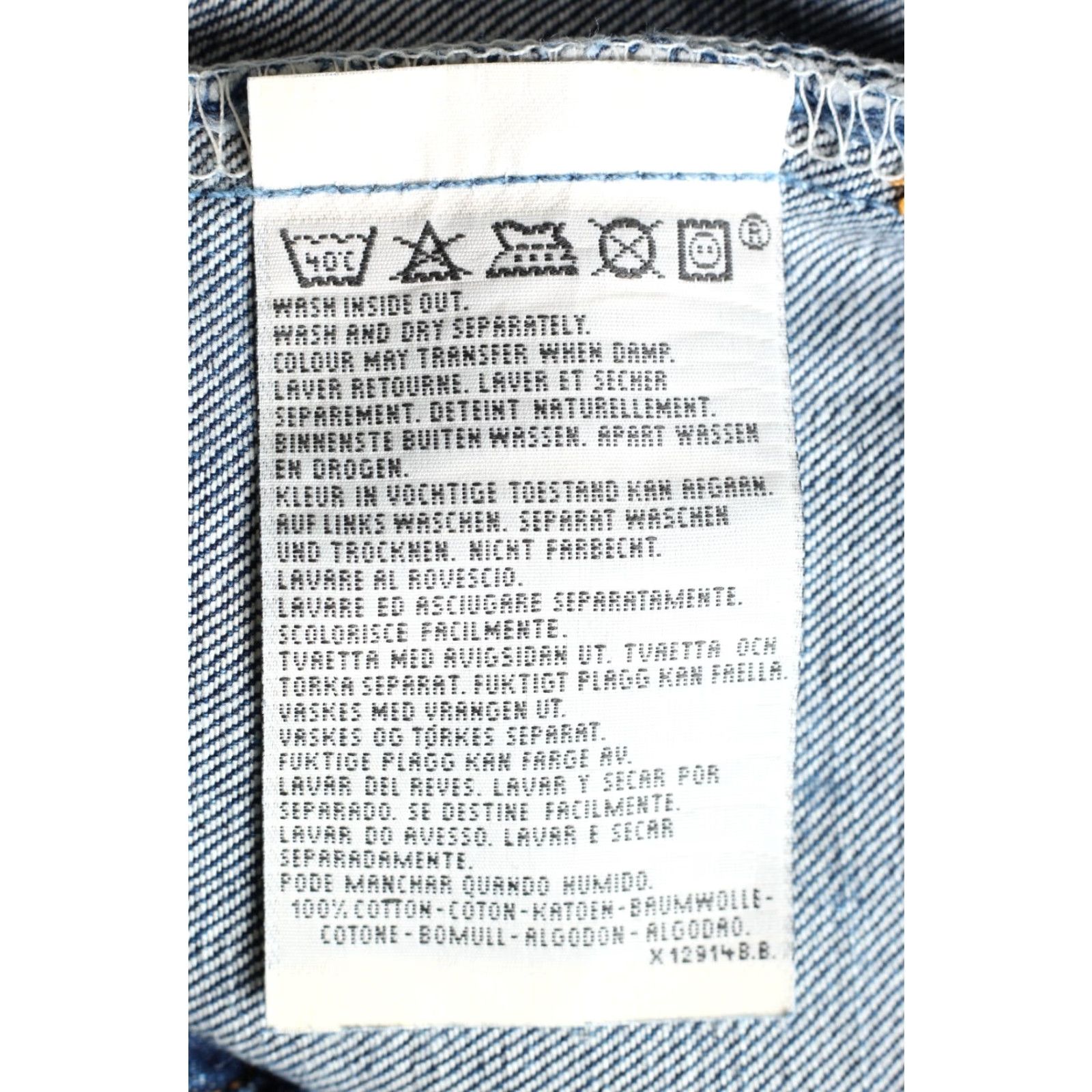 Levi's VINTAGE Levi’s Bootcut Jeans Men Size W33 L32 DZ6931 - Levi's Jeans Men 33x32 Blue Vintage Boots Cut Denim Regular Rise Mid 10-12in 5-Pocket - Mens Size US 33 - 6 Thumbnail