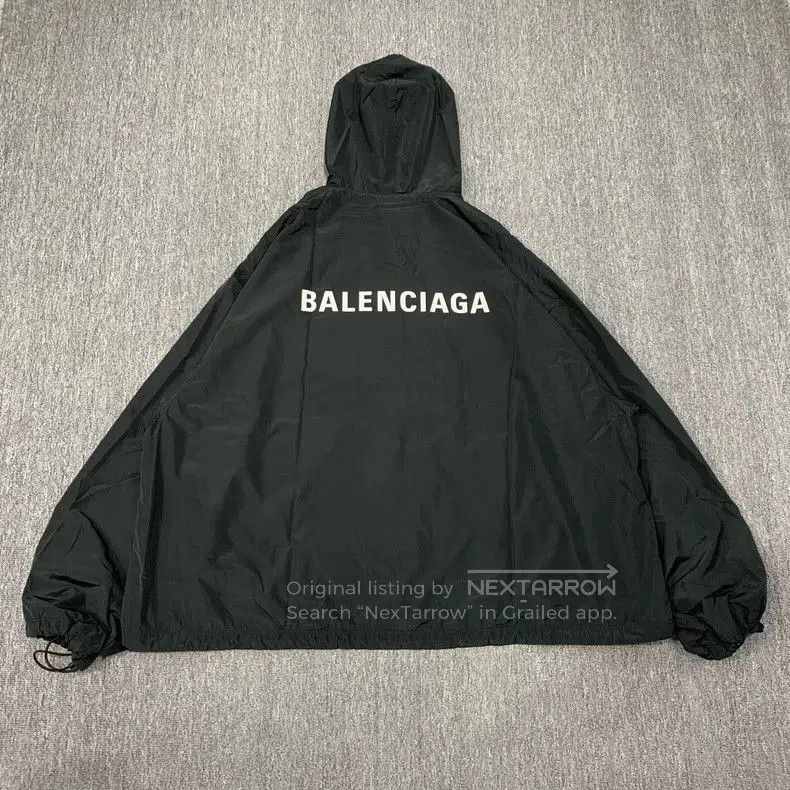 Other Balenciaga Black Windbreaker Jacket. Size US XL / EU 56 / 4 - 2 Thumbnail