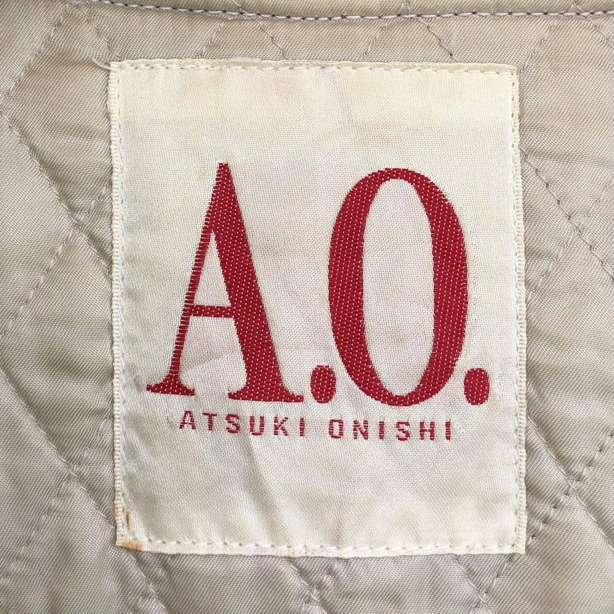 Japanese Brand Vintage A.O. Atsuki Onishi Wool Duffer Hoodie Jacket Size US M / EU 48-50 / 2 - 18 Thumbnail