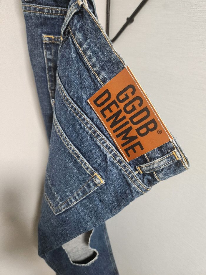 Golden Goose Golden goose 디스 데님 Size 27" / US 4 / IT 40 - 4 Thumbnail