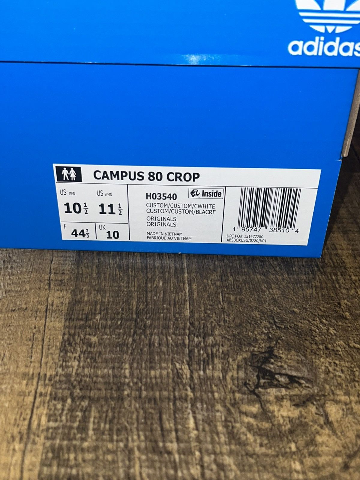 Adidas Campus 80 Crop Size US 10.5 / EU 43-44 - 8 Thumbnail