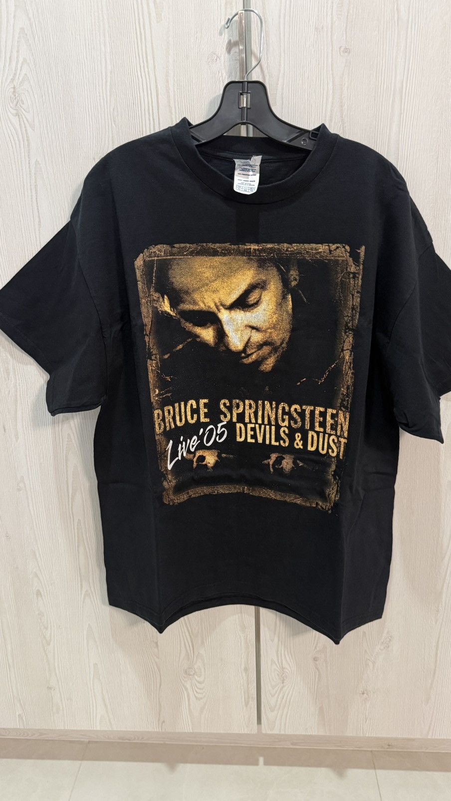 Band Tees 2005 Bruce Springsteen Devils & Dust Concert LIVE '05 Tee XL Size US XL / EU 56 / 4 - 1 Thumbnail