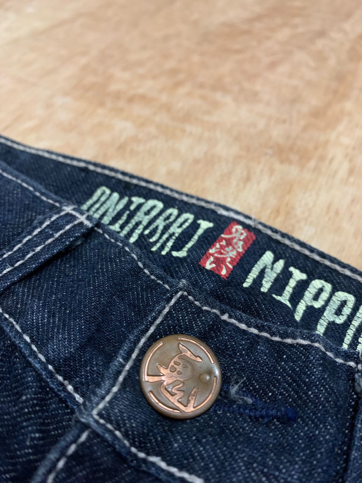20471120 × Japanese Brand × Vintage Japanese Oniarai Nippon Sukajan Dragon Jeans Size US 30 / EU 46 - 8 Thumbnail