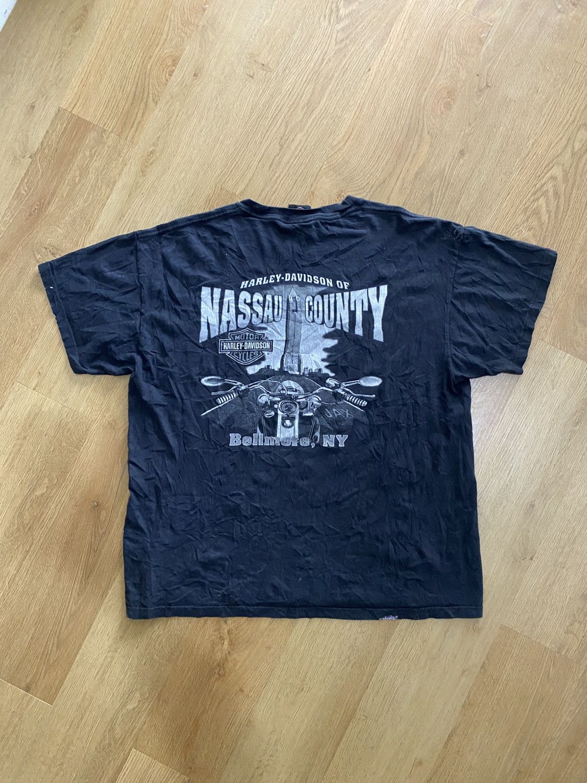Harley Davidson × Vintage Vintage Harley Davidson Tshirt Size US XL / EU 56 / 4 - 2 Thumbnail