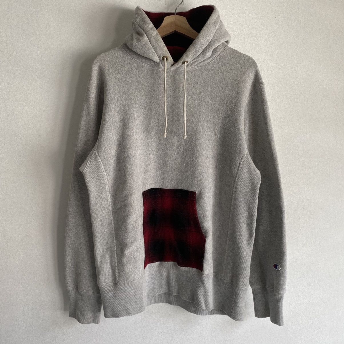 Champion × Woolrich Woolen Mills Champion Woolrich Reverse Weave Patch Sweater Size US L / EU 52-54 / 3 - 1 Thumbnail
