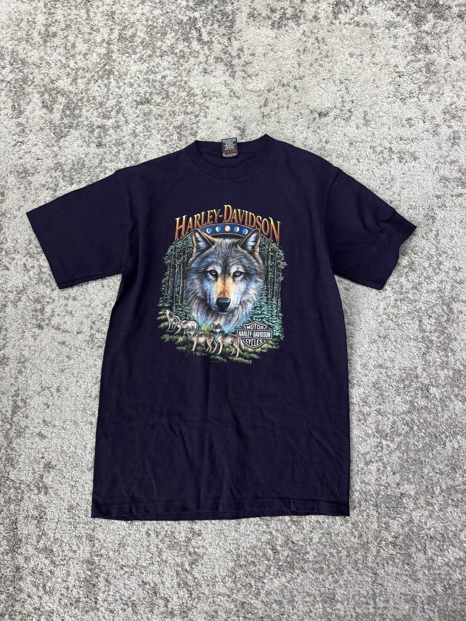 Harley Davidson Vintage Harley Davidson Wolf Tee Size US M / EU 48-50 / 2 - 1 Thumbnail