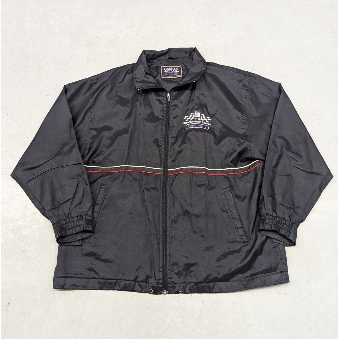 NASCAR × Vintage Vintage Goodwrench Service Tech Rally windbreaker jacket Size US XL / EU 56 / 4 - 1 Thumbnail