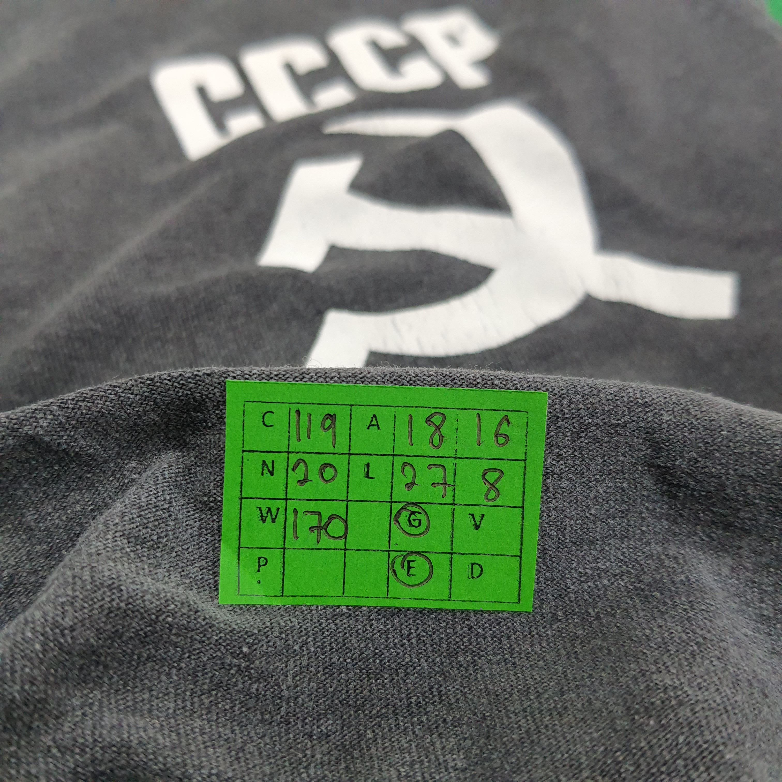 Cccp × Vintage vintage CCCP Soviet Union T-shirt Size US S / EU 44-46 / 1 - 7 Thumbnail