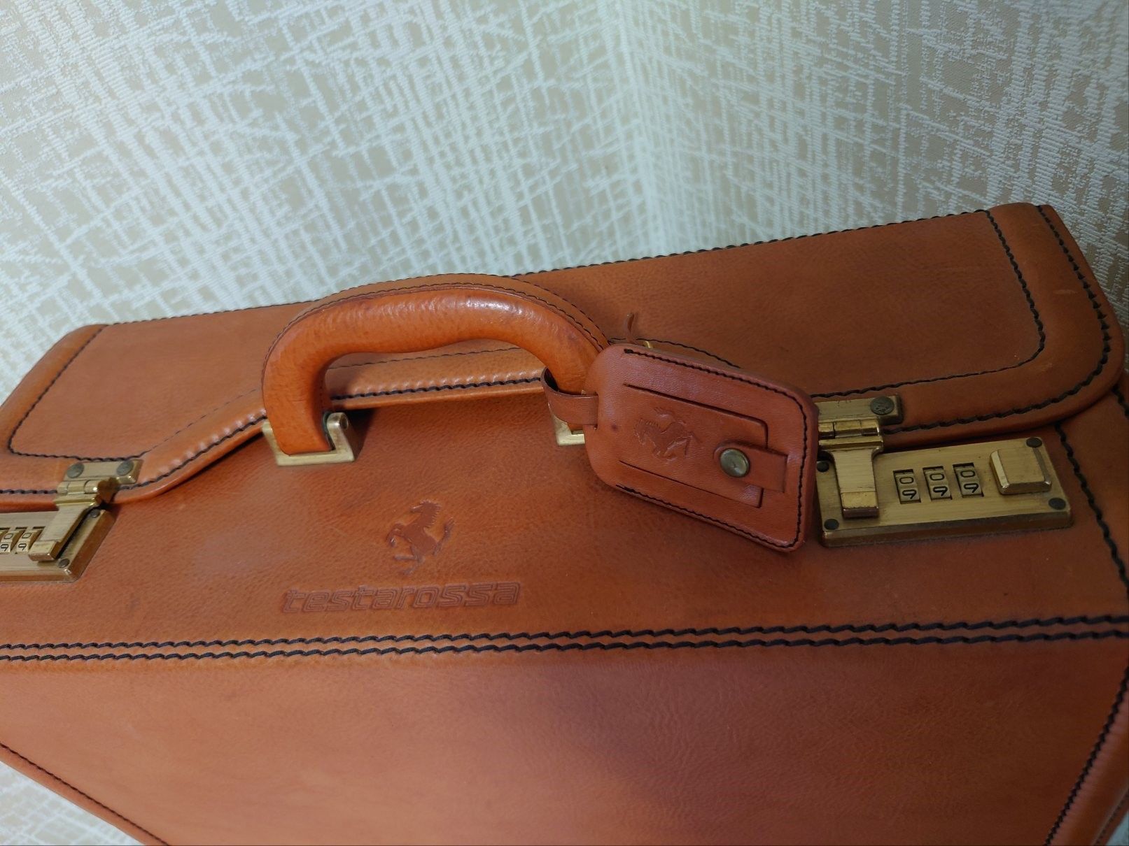 Ferrari Ferrari Testarossa bag schedoni vintage suitcase Size ONE SIZE - 3 Thumbnail