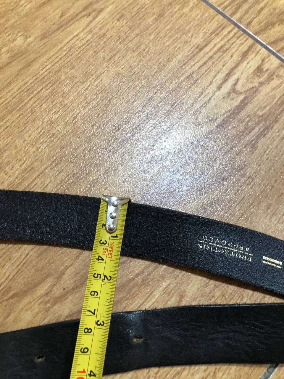 Diesel Vinta Belt Diesel 80s Made in Italy Cow leather Size ONE SIZE - 13 Thumbnail