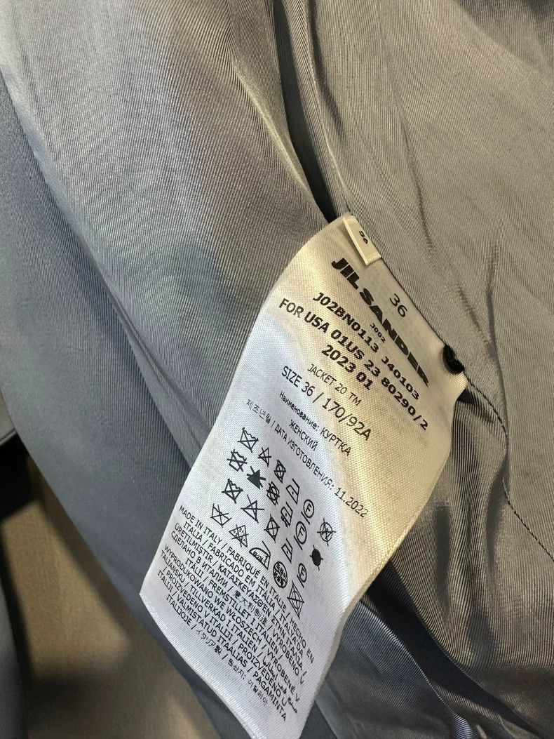 Jil Sander Jil Sander Haze blue wool suit Size XXS / US 00 / IT 34 - 9 Thumbnail