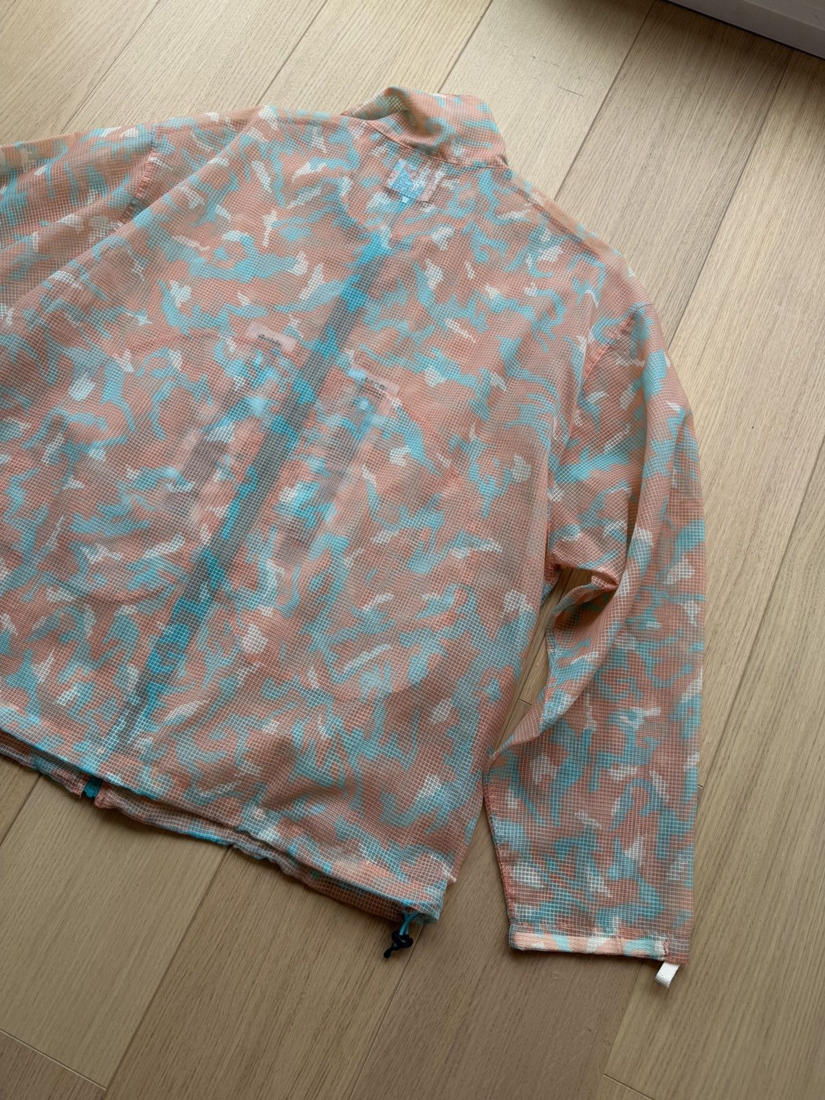 Japanese Brand GEEK OUT STORE Mesh Camo Jacket V1 Orange Blue Large Size US L / EU 52-54 / 3 - 10 Thumbnail