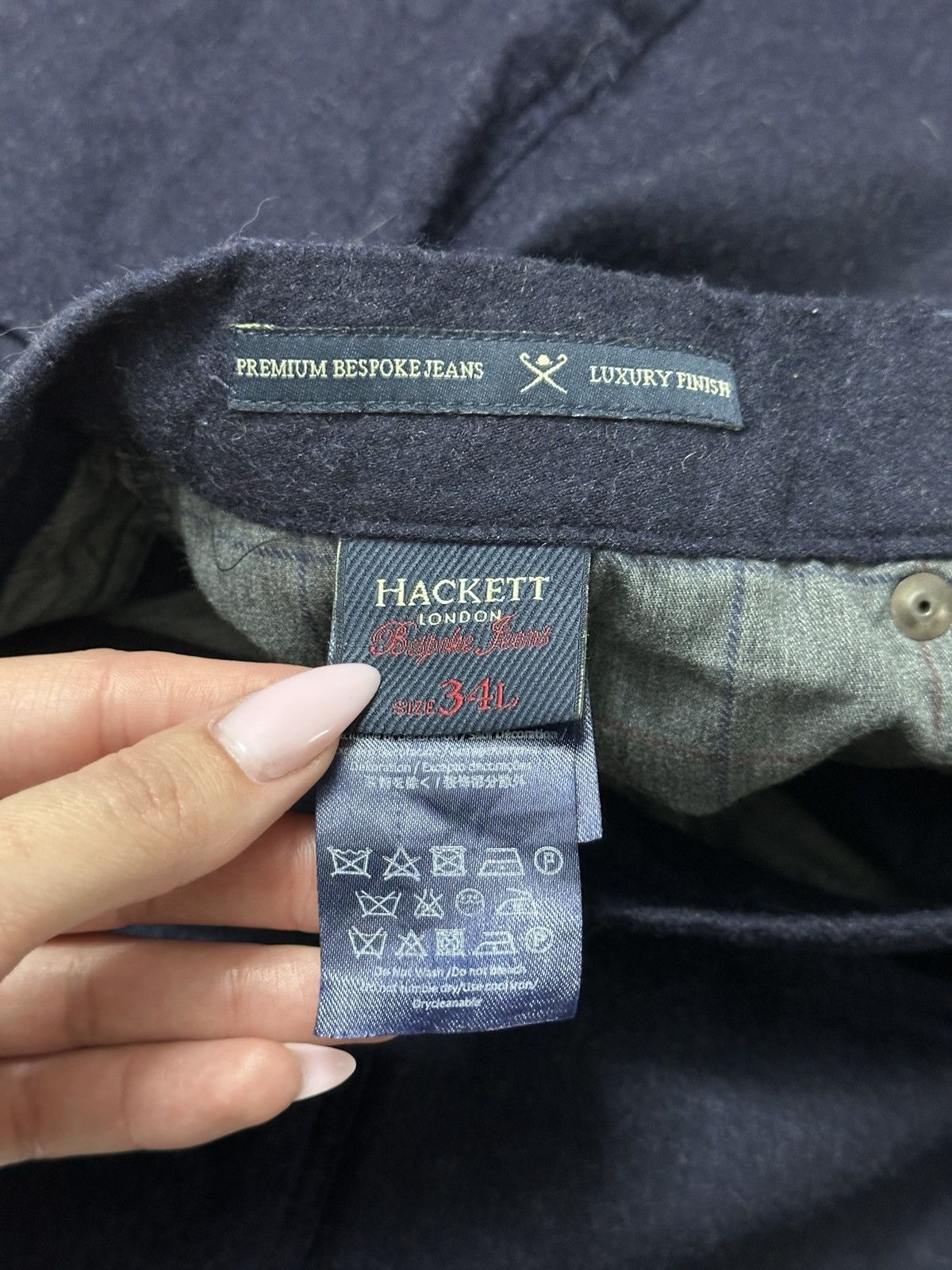 Hackett Hackett london woolen pants Size 27" / US 4 / IT 40 - 6 Thumbnail