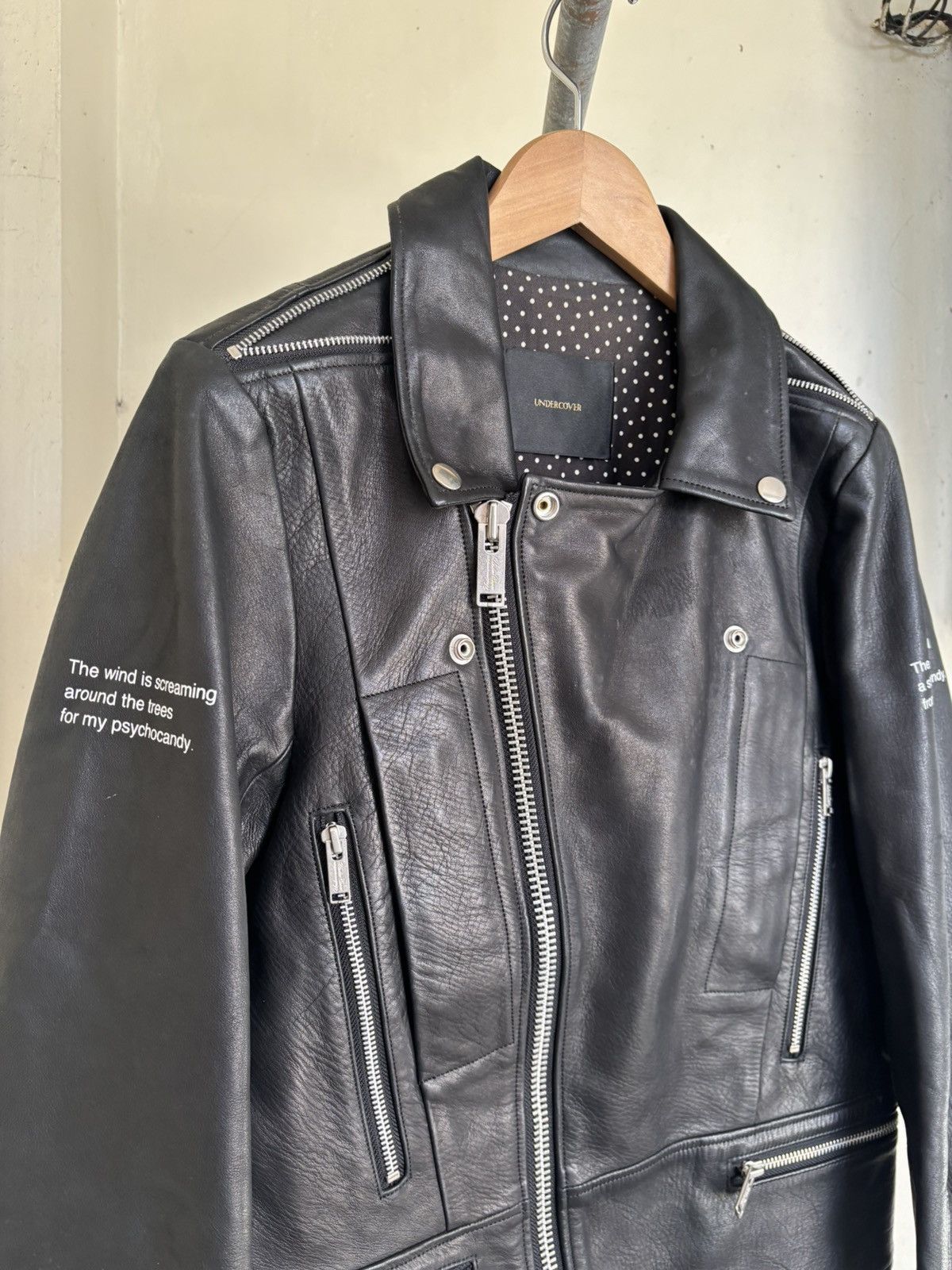 Undercover Undercover - SS14 Psychocandy Moto Horse Leather Size US XS / EU 42 / 0 - 5 Thumbnail